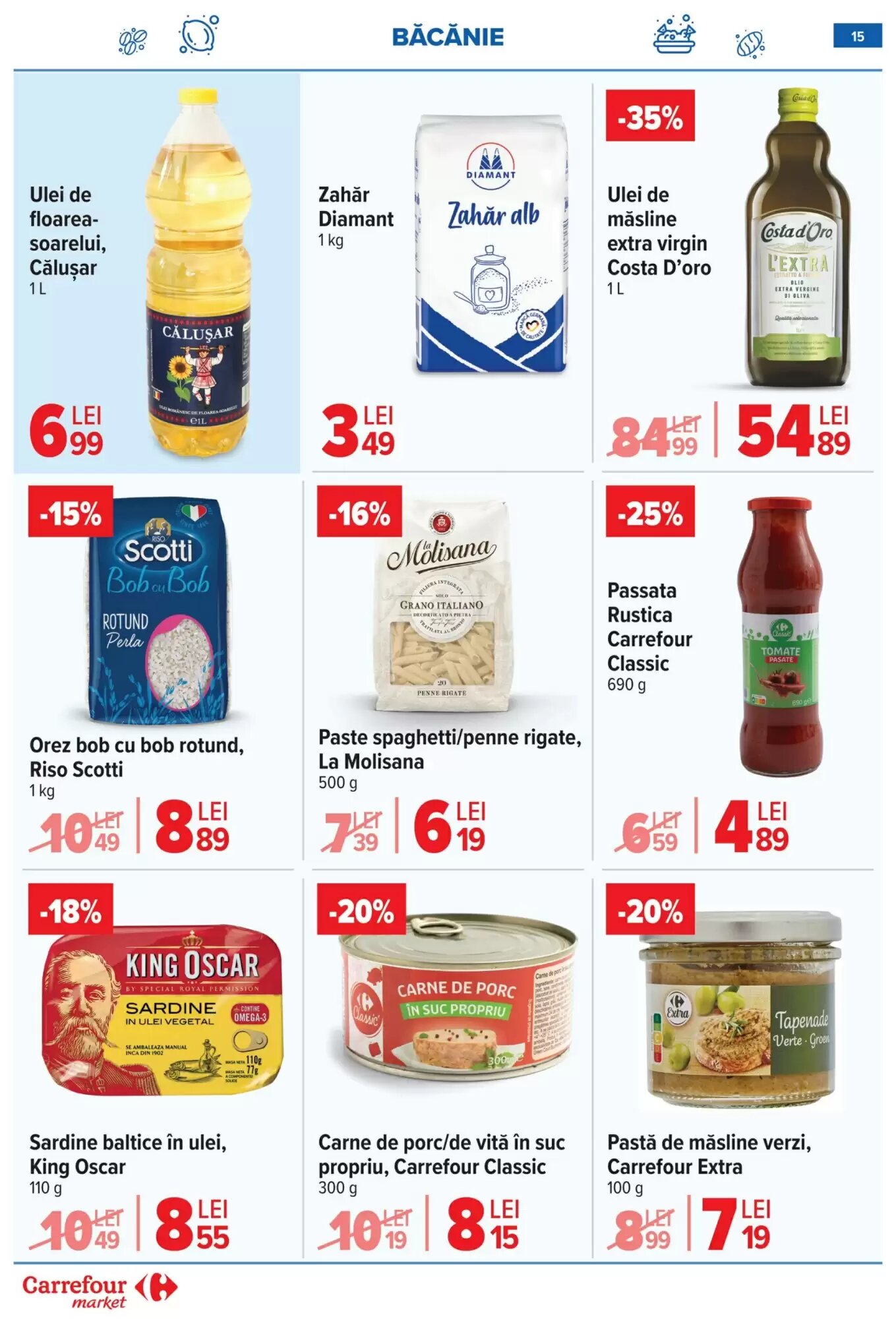 Catalogul cu oferte Carrefour Market valabil de la 10.06.2026 - Pagina 15.