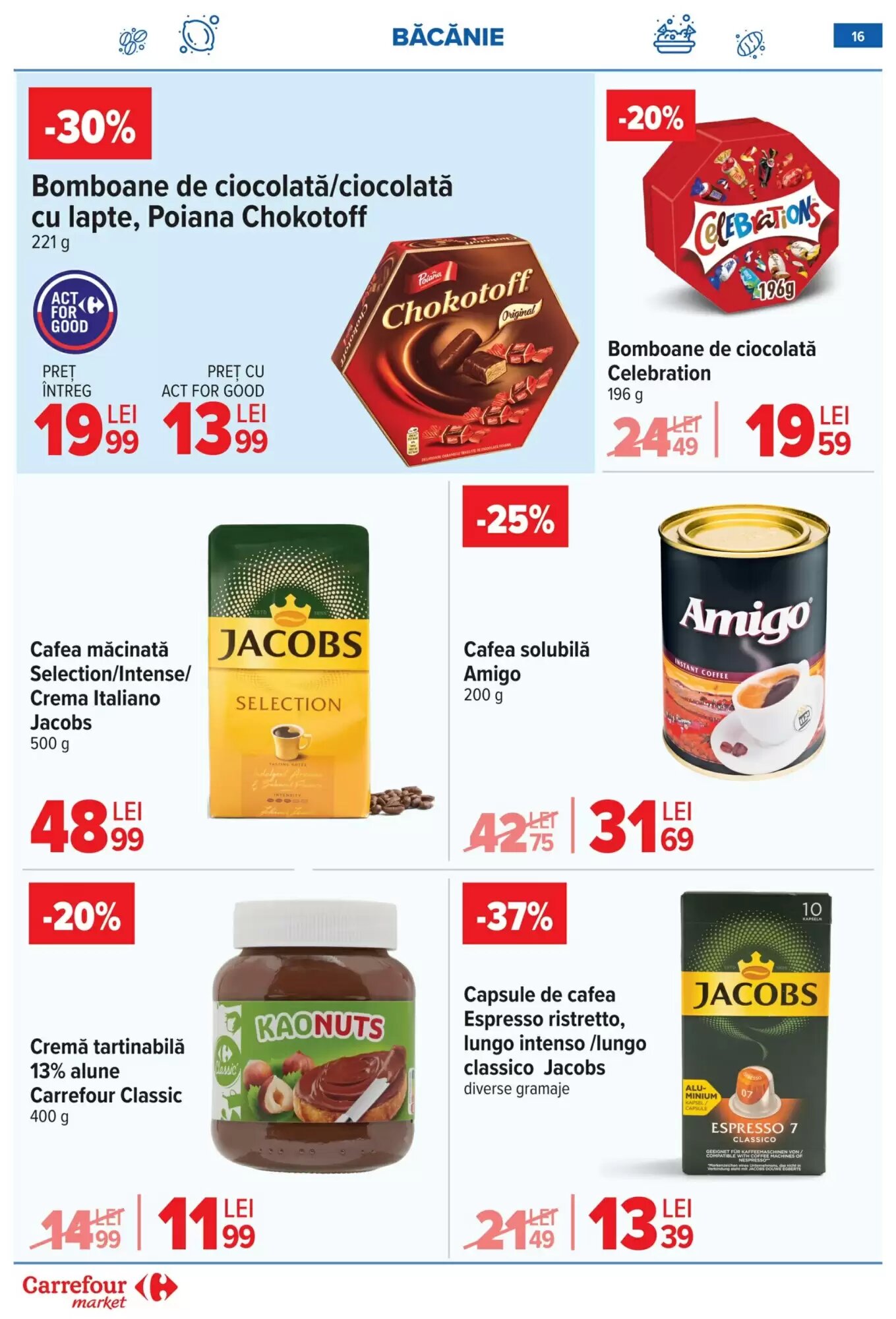 Catalogul cu oferte Carrefour Market valabil de la 10.06.2026 - Pagina 16.