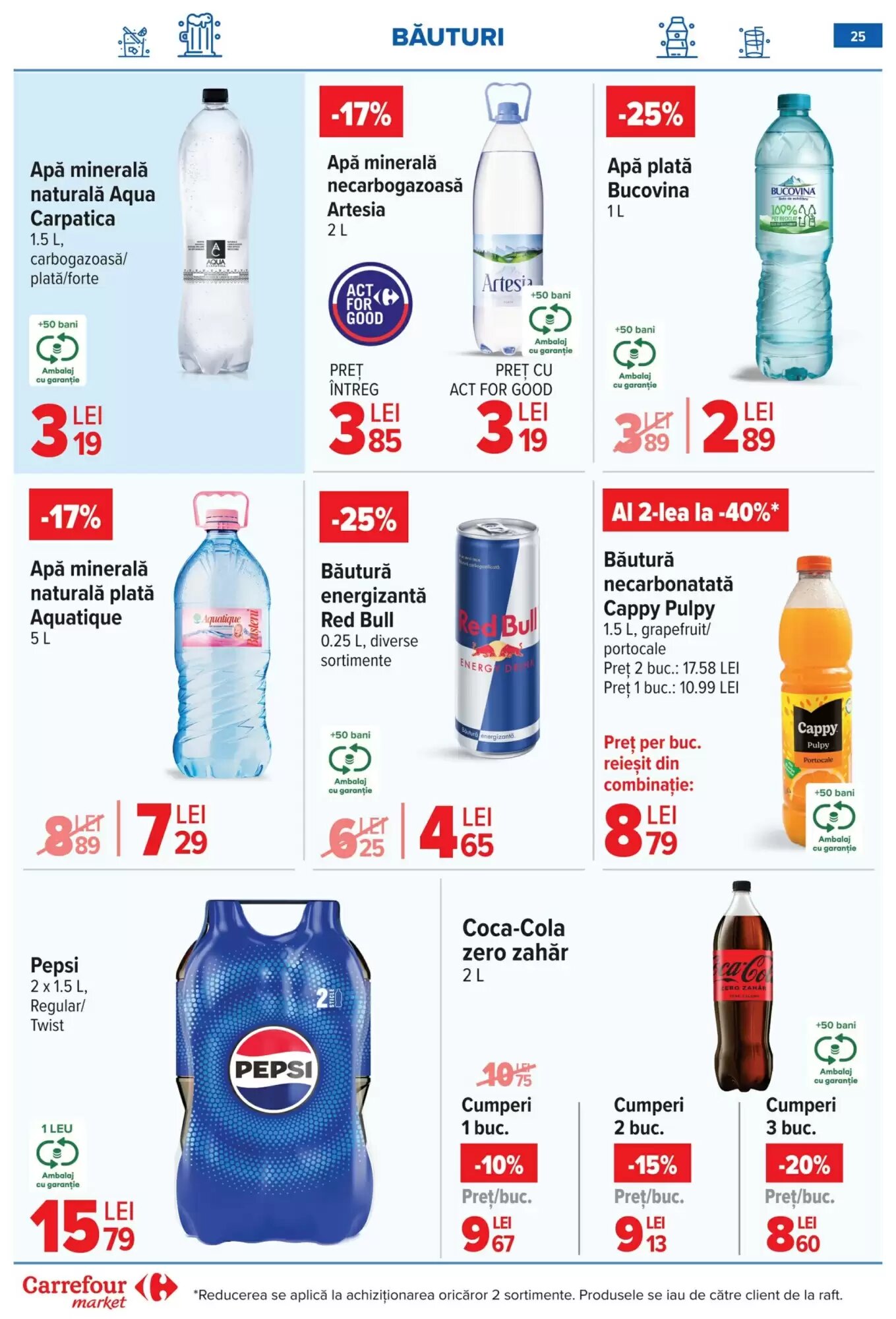 Catalogul cu oferte Carrefour Market valabil de la 10.06.2026 - Pagina 25.