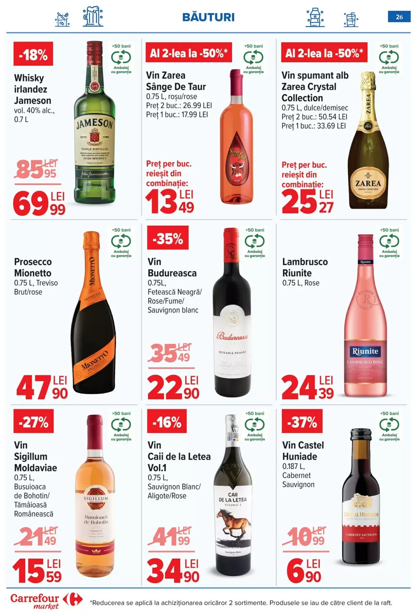 Catalogul cu oferte Carrefour Market valabil de la 10.06.2026 - Pagina 26.