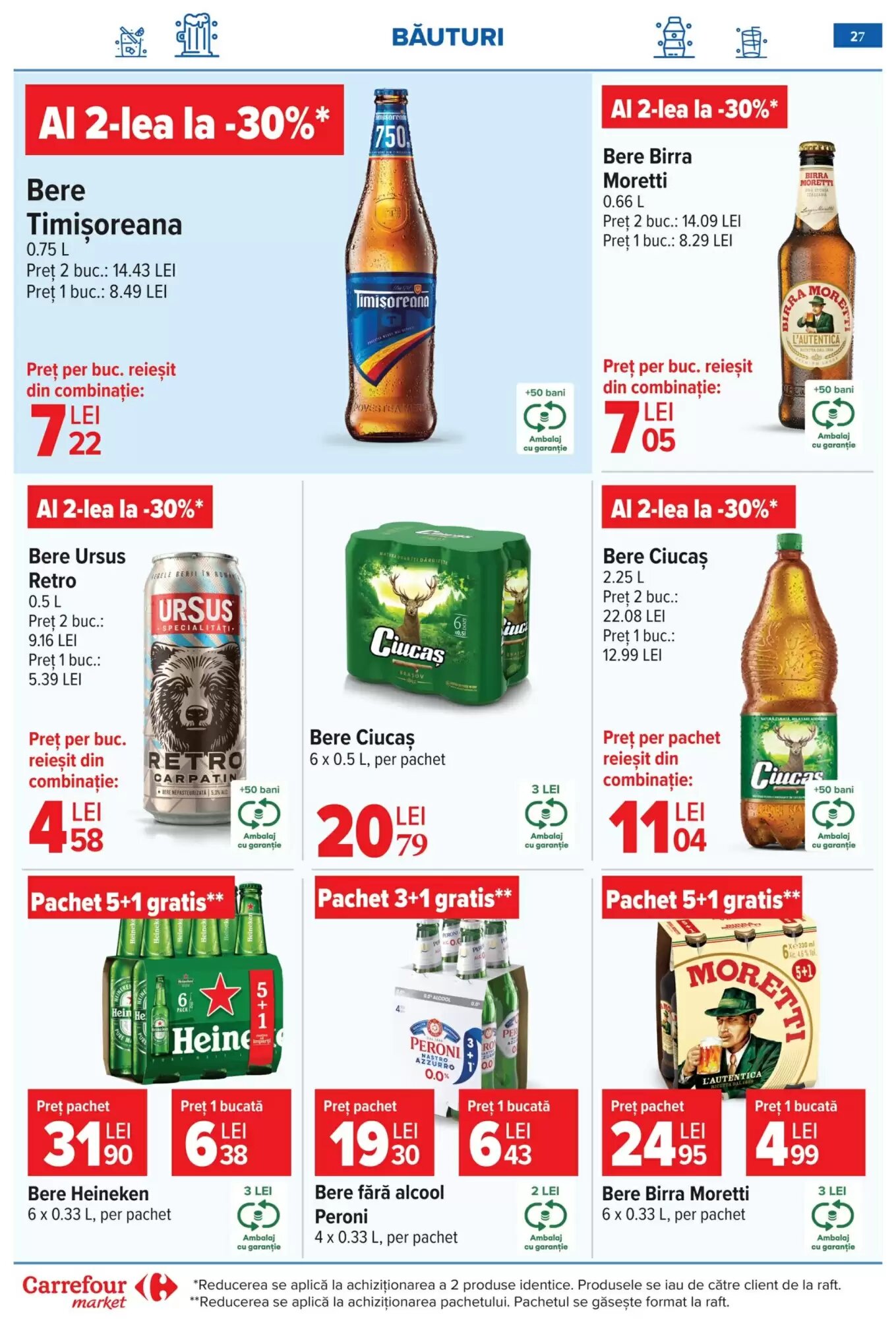 Catalogul cu oferte Carrefour Market valabil de la 10.06.2026 - Pagina 27.