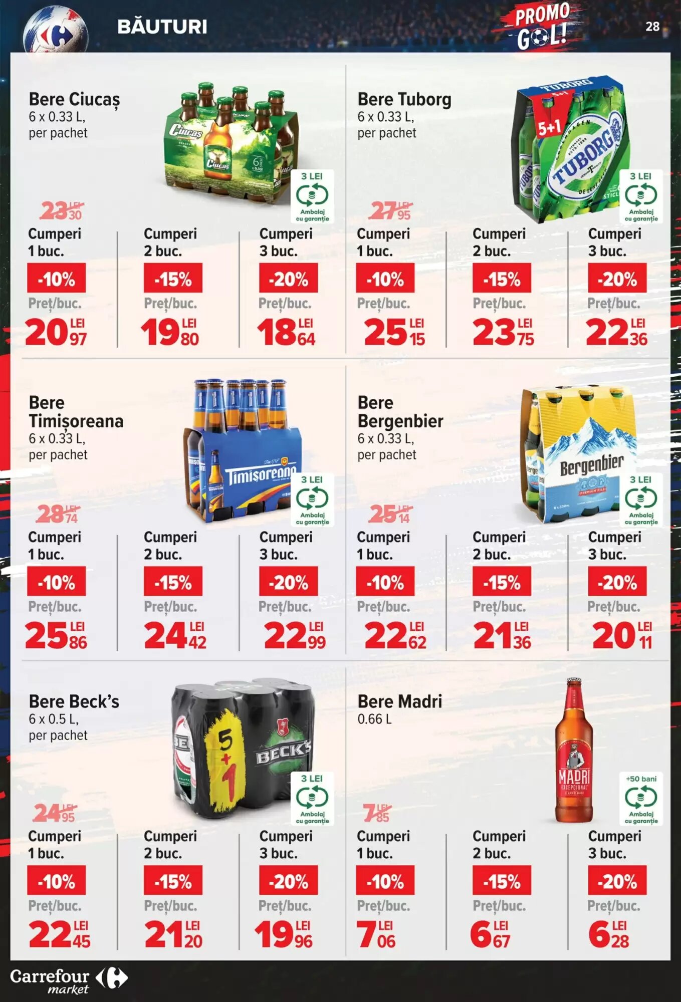 Catalogul cu oferte Carrefour Market valabil de la 10.06.2026 - Pagina 28.