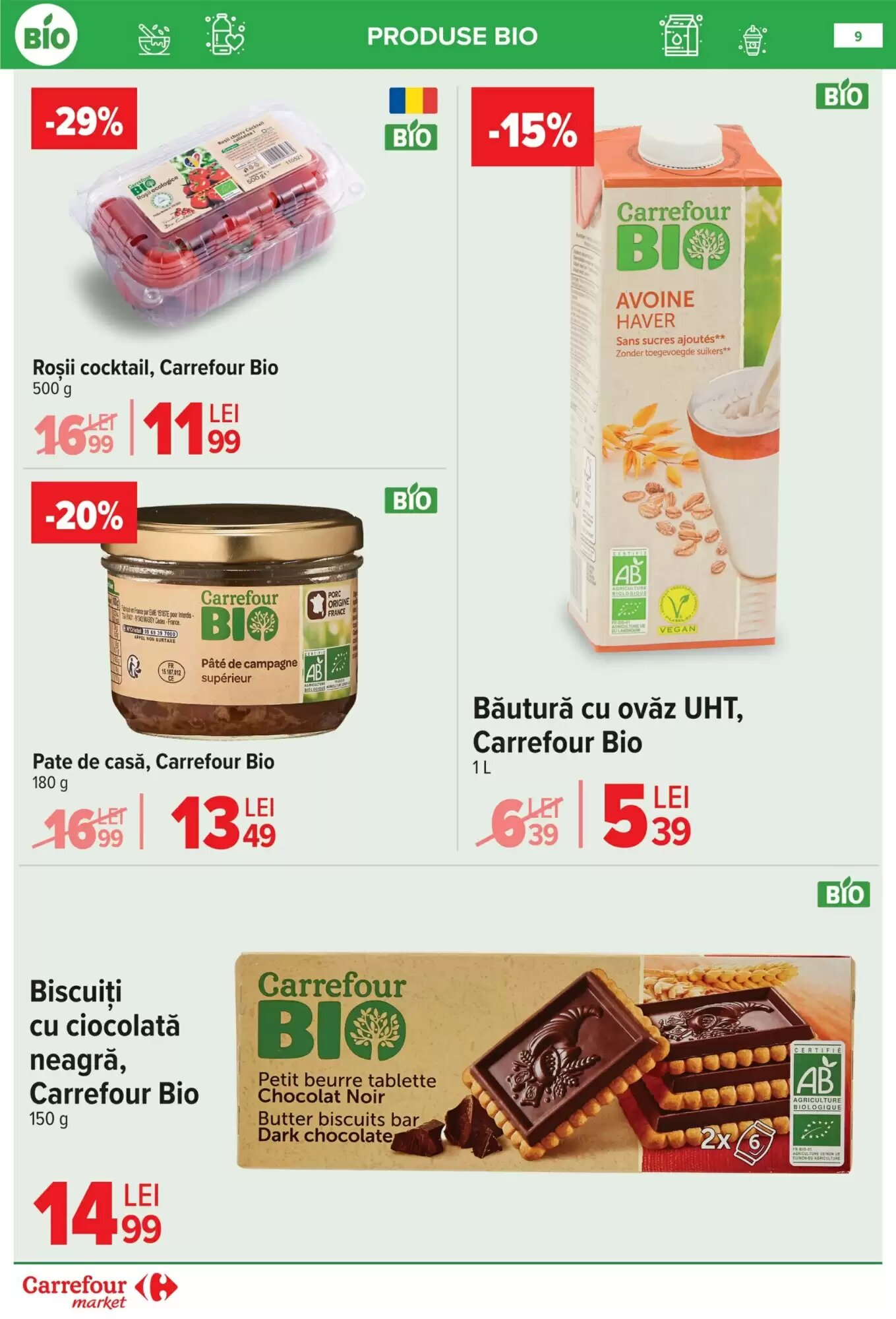 Catalogul cu oferte Carrefour Market valabil de la 10.06.2026 - Pagina 9.