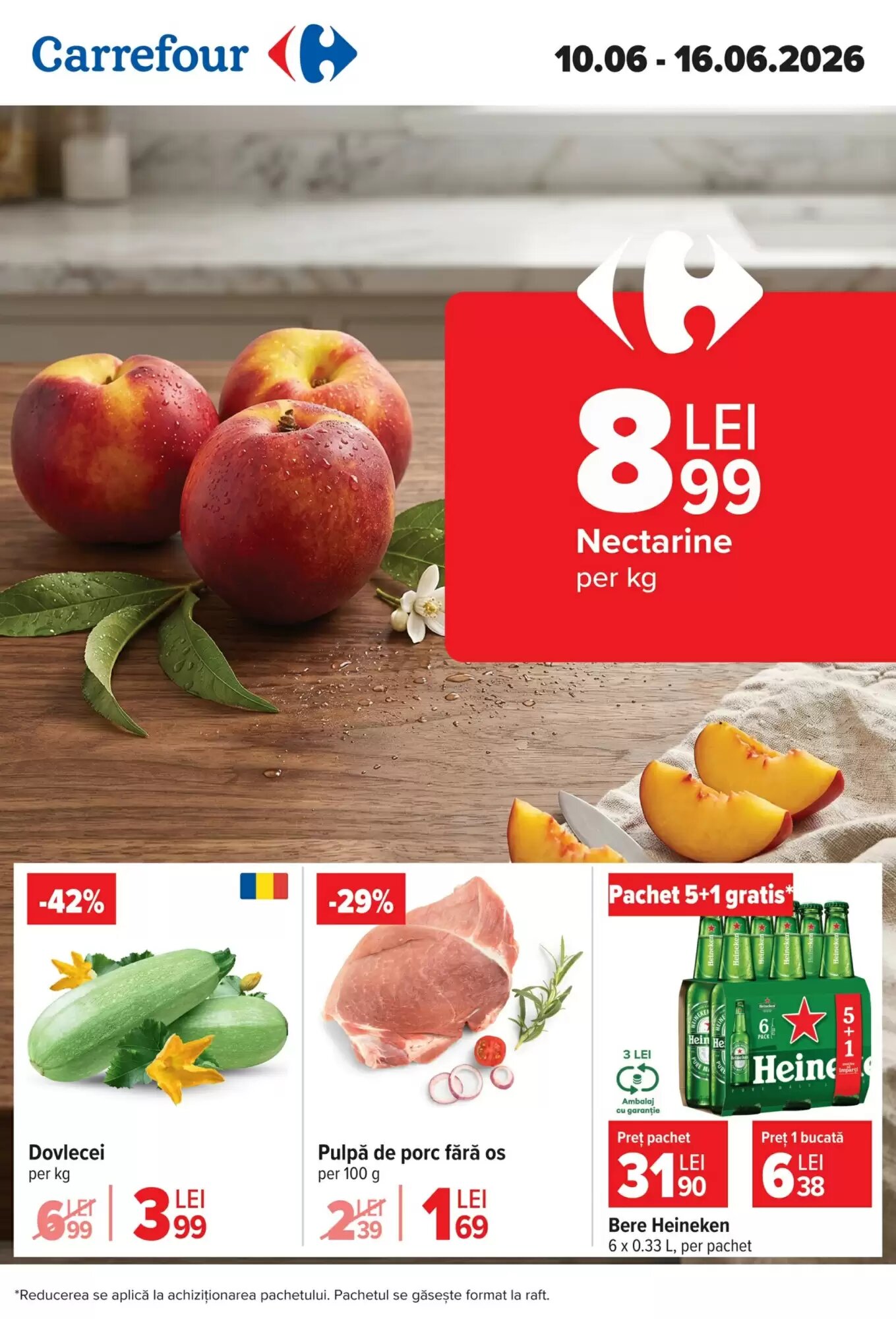 Catalogul cu oferte Carrefour valabil de la 10.06.2026 - Pagina 1.