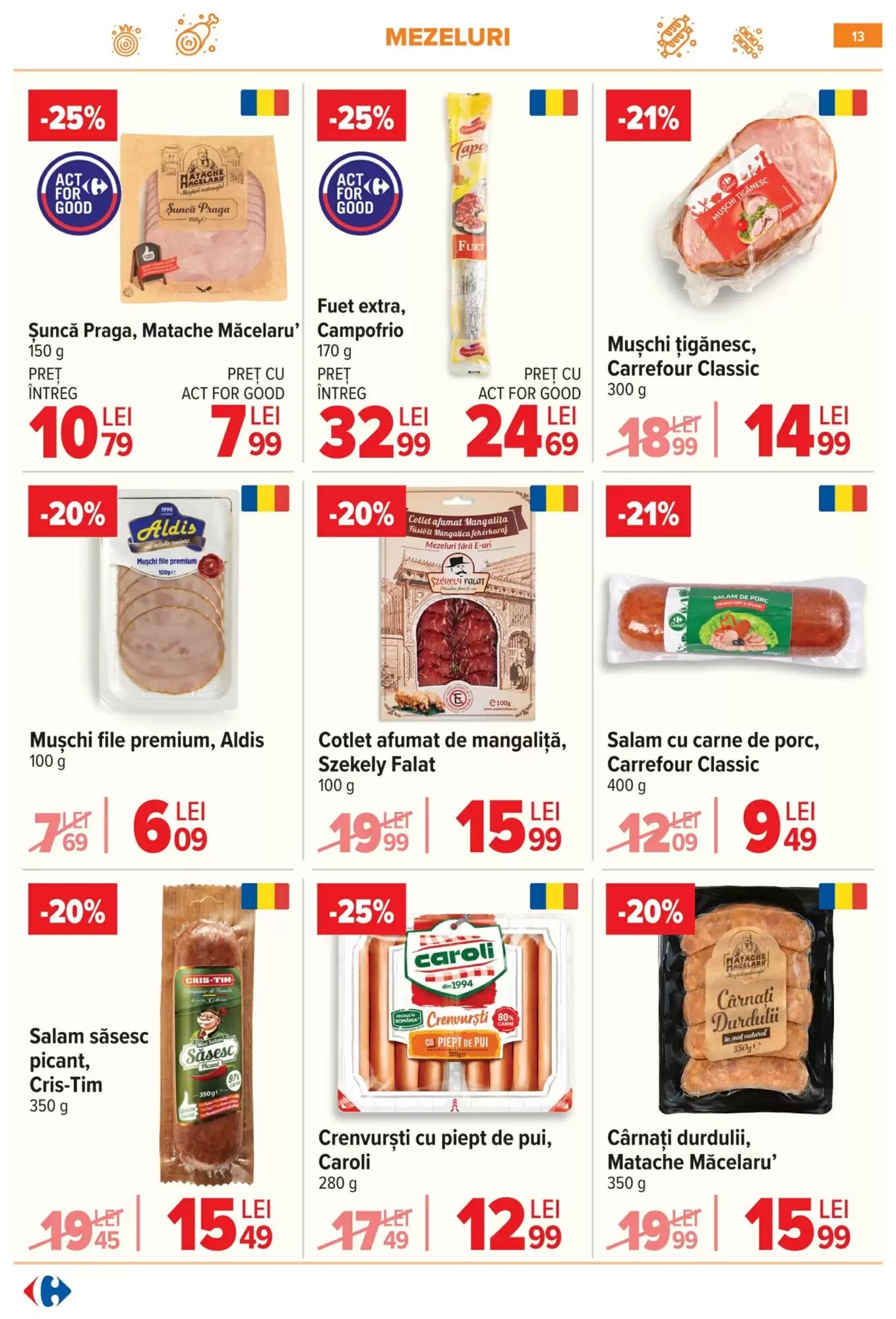 Catalogul cu oferte Carrefour valabil de la 10.06.2026 - Pagina 13.