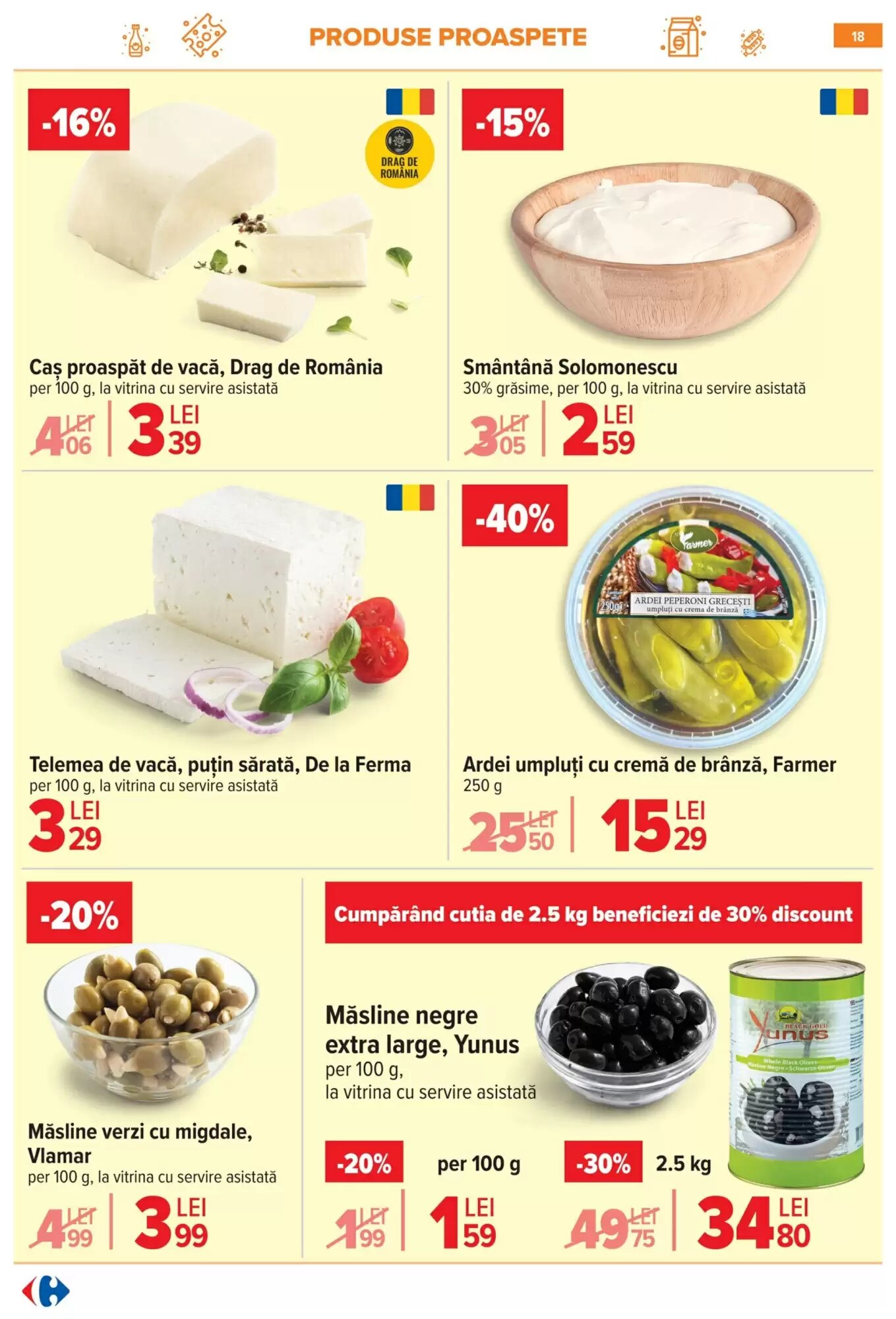 Catalogul cu oferte Carrefour valabil de la 10.06.2026 - Pagina 18.