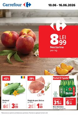 Catalogul cu oferte Carrefour valabil de la 10.06.2026
