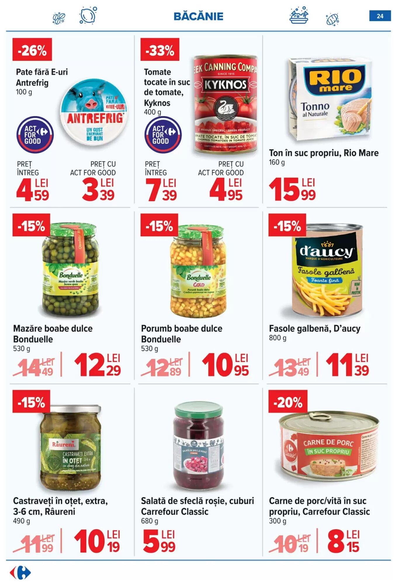 Catalogul cu oferte Carrefour valabil de la 10.06.2026 - Pagina 24.
