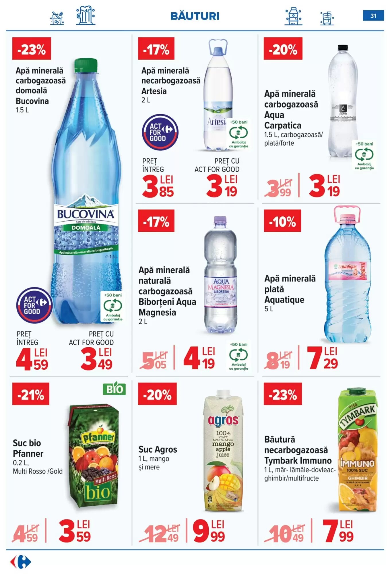 Catalogul cu oferte Carrefour valabil de la 10.06.2026 - Pagina 31.