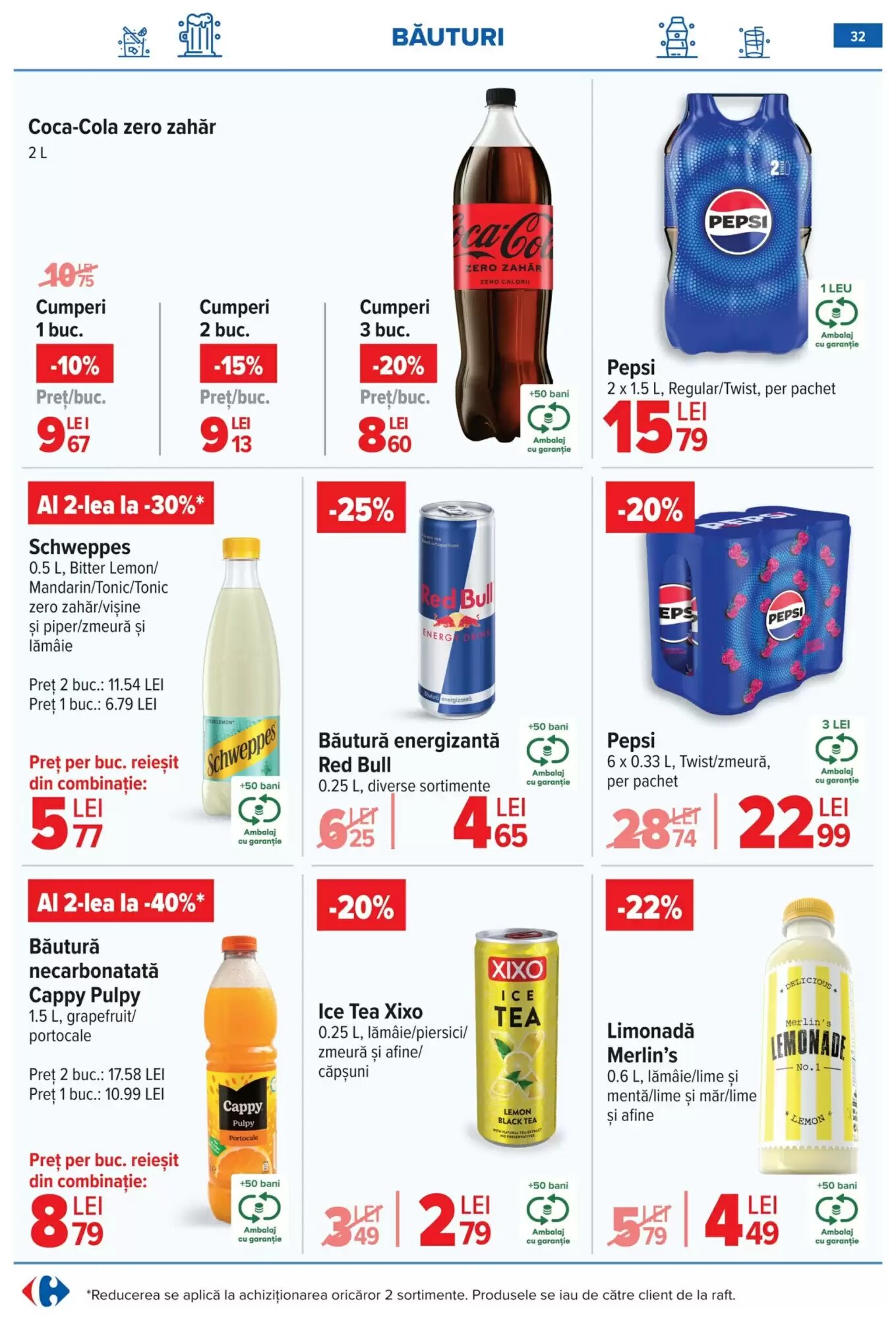 Catalogul cu oferte Carrefour valabil de la 10.06.2026 - Pagina 32.