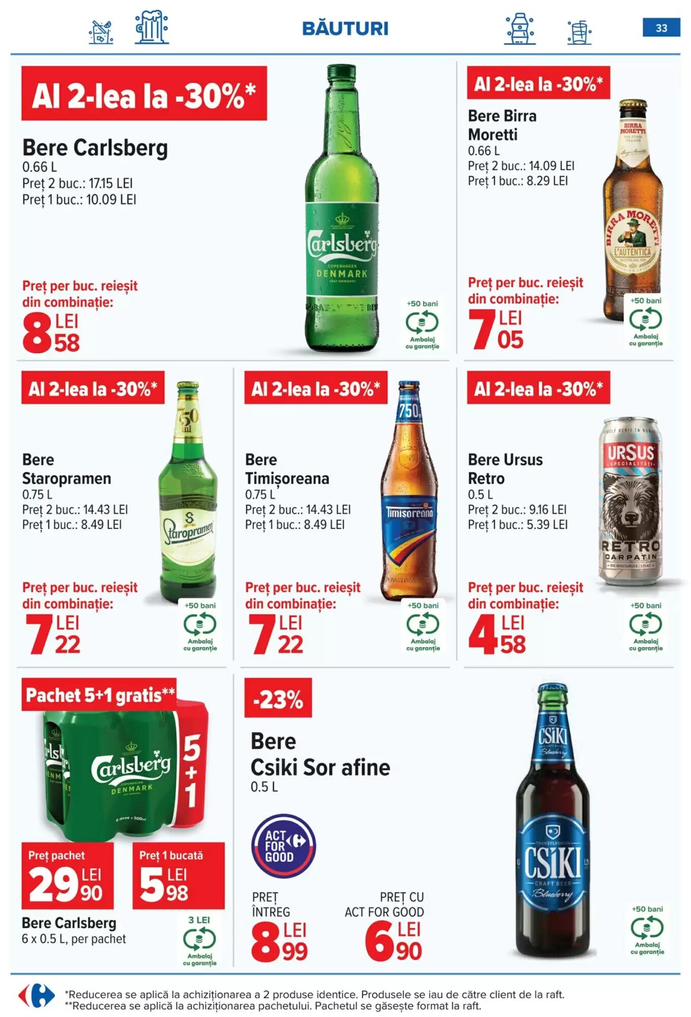 Catalogul cu oferte Carrefour valabil de la 10.06.2026 - Pagina 33.