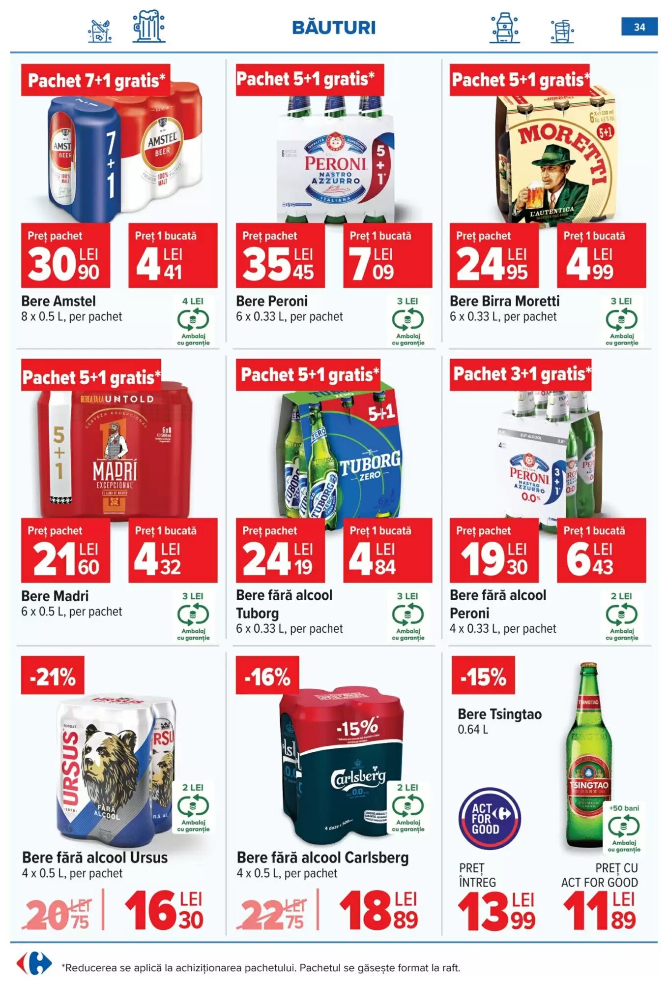 Catalogul cu oferte Carrefour valabil de la 10.06.2026 - Pagina 34.