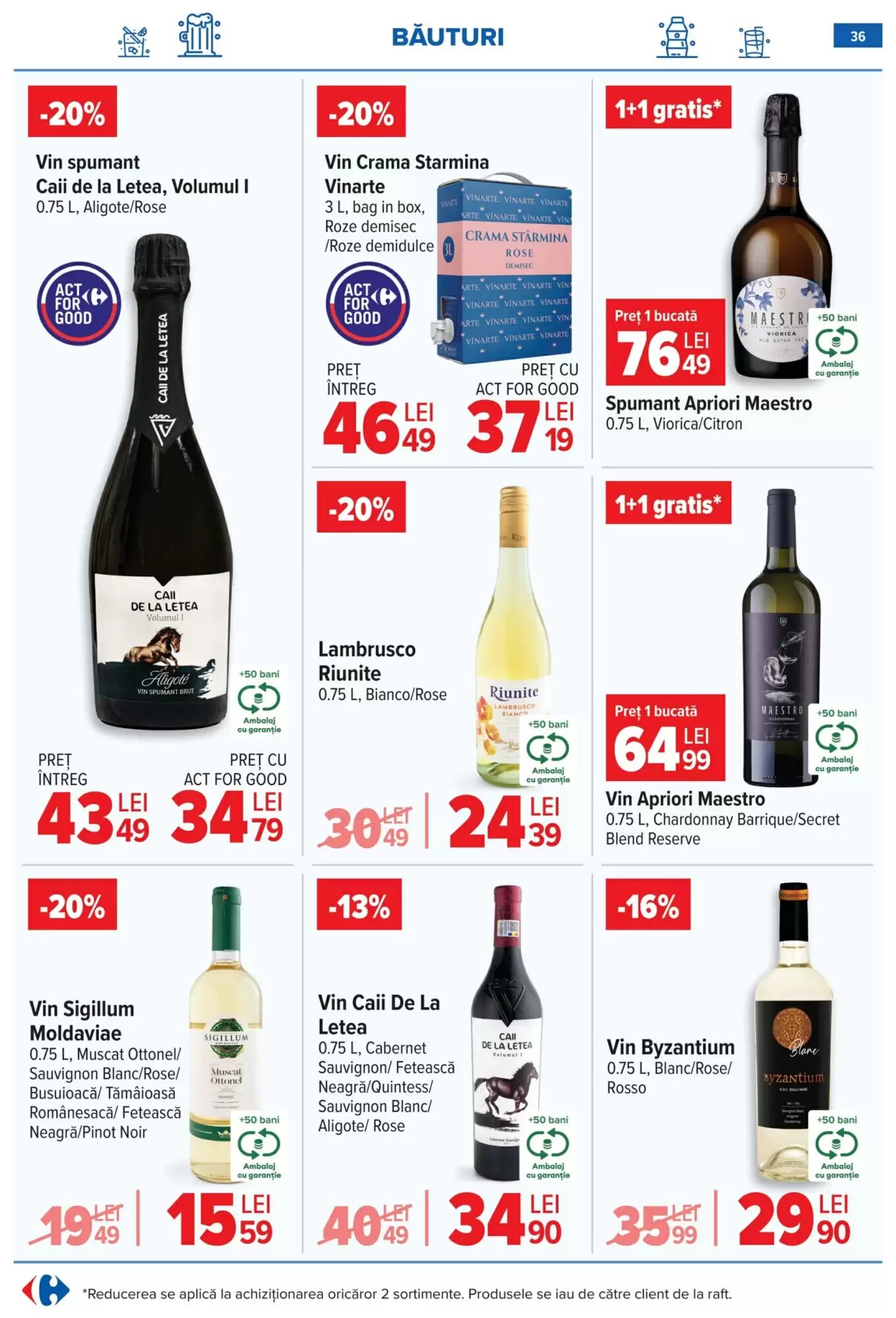 Catalogul cu oferte Carrefour valabil de la 10.06.2026 - Pagina 36.