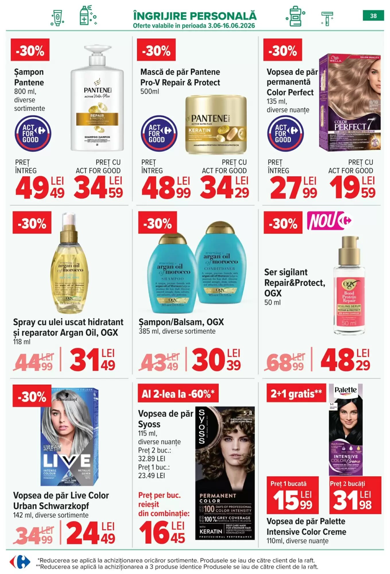 Catalogul cu oferte Carrefour valabil de la 10.06.2026 - Pagina 38.