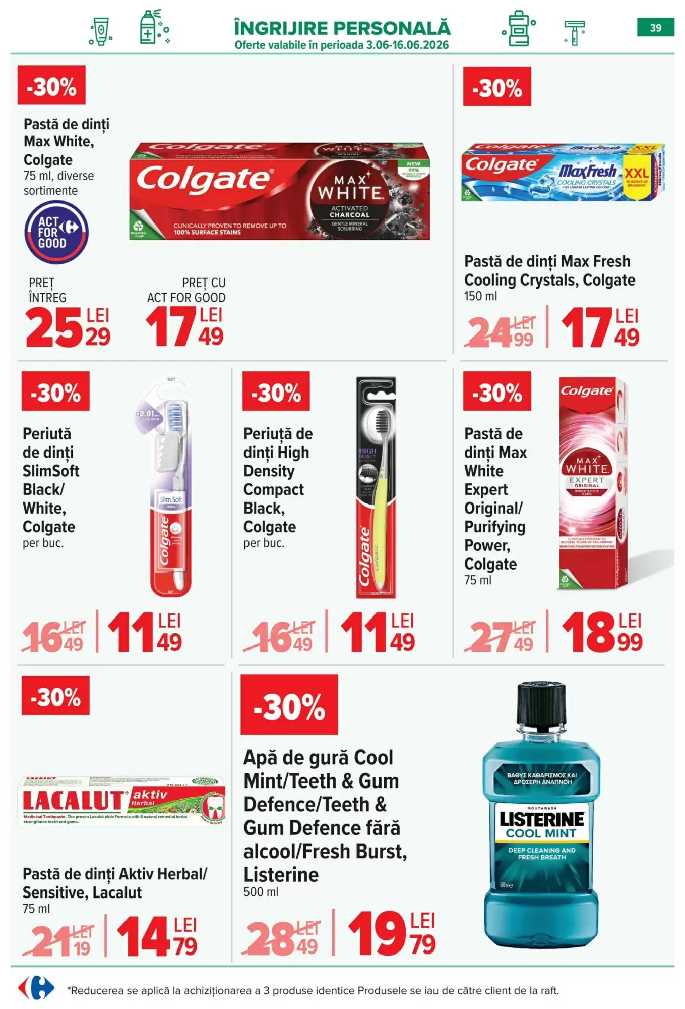 Catalogul cu oferte Carrefour valabil de la 10.06.2026 - Pagina 39.