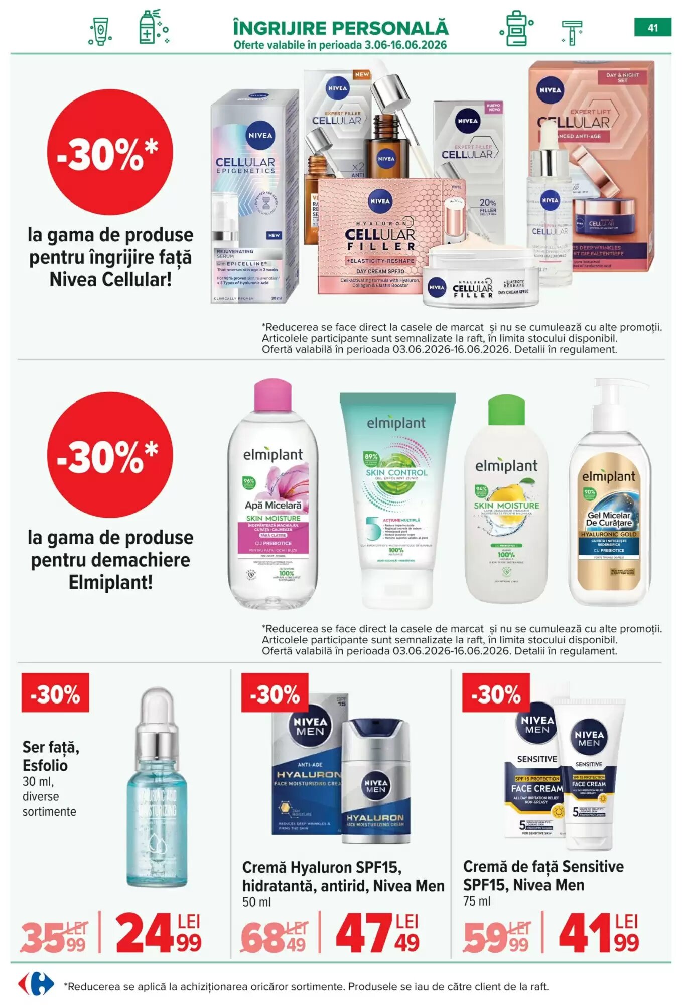 Catalogul cu oferte Carrefour valabil de la 10.06.2026 - Pagina 41.
