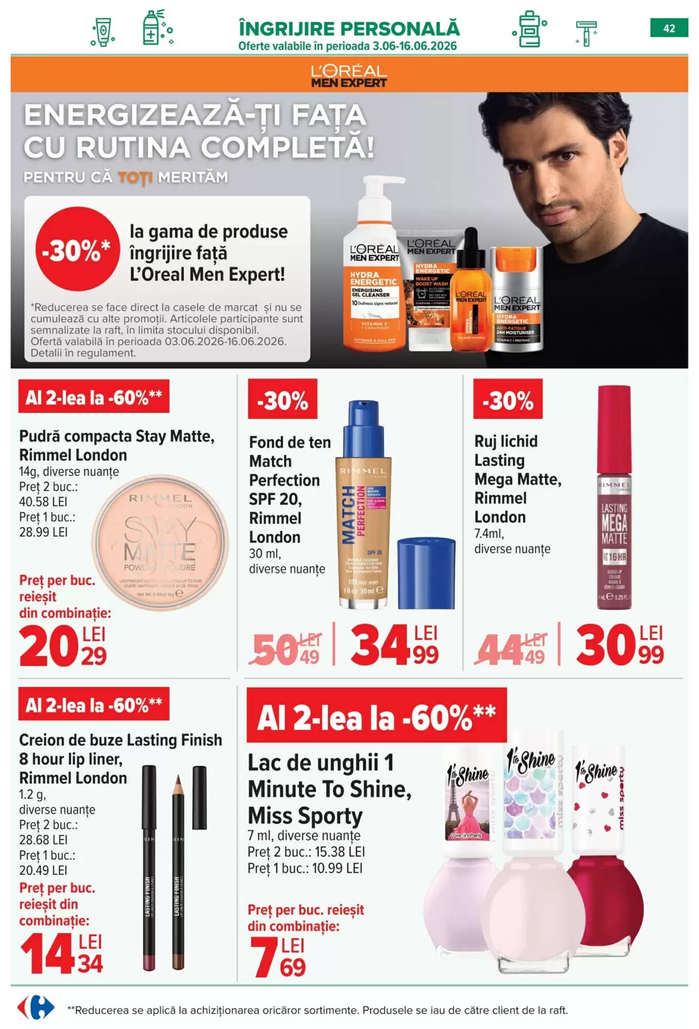 Catalogul cu oferte Carrefour valabil de la 10.06.2026 - Pagina 42.
