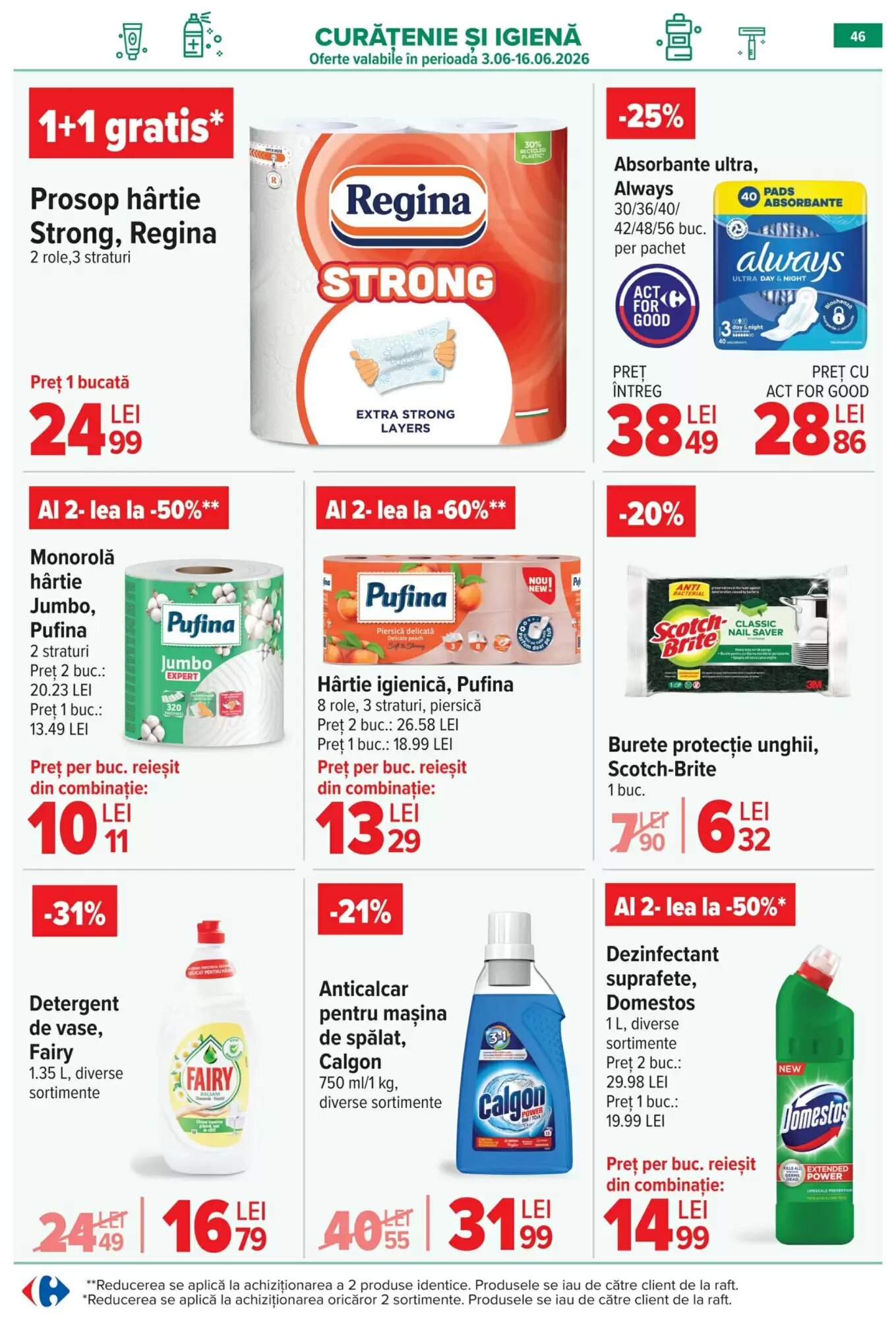 Catalogul cu oferte Carrefour valabil de la 10.06.2026 - Pagina 46.