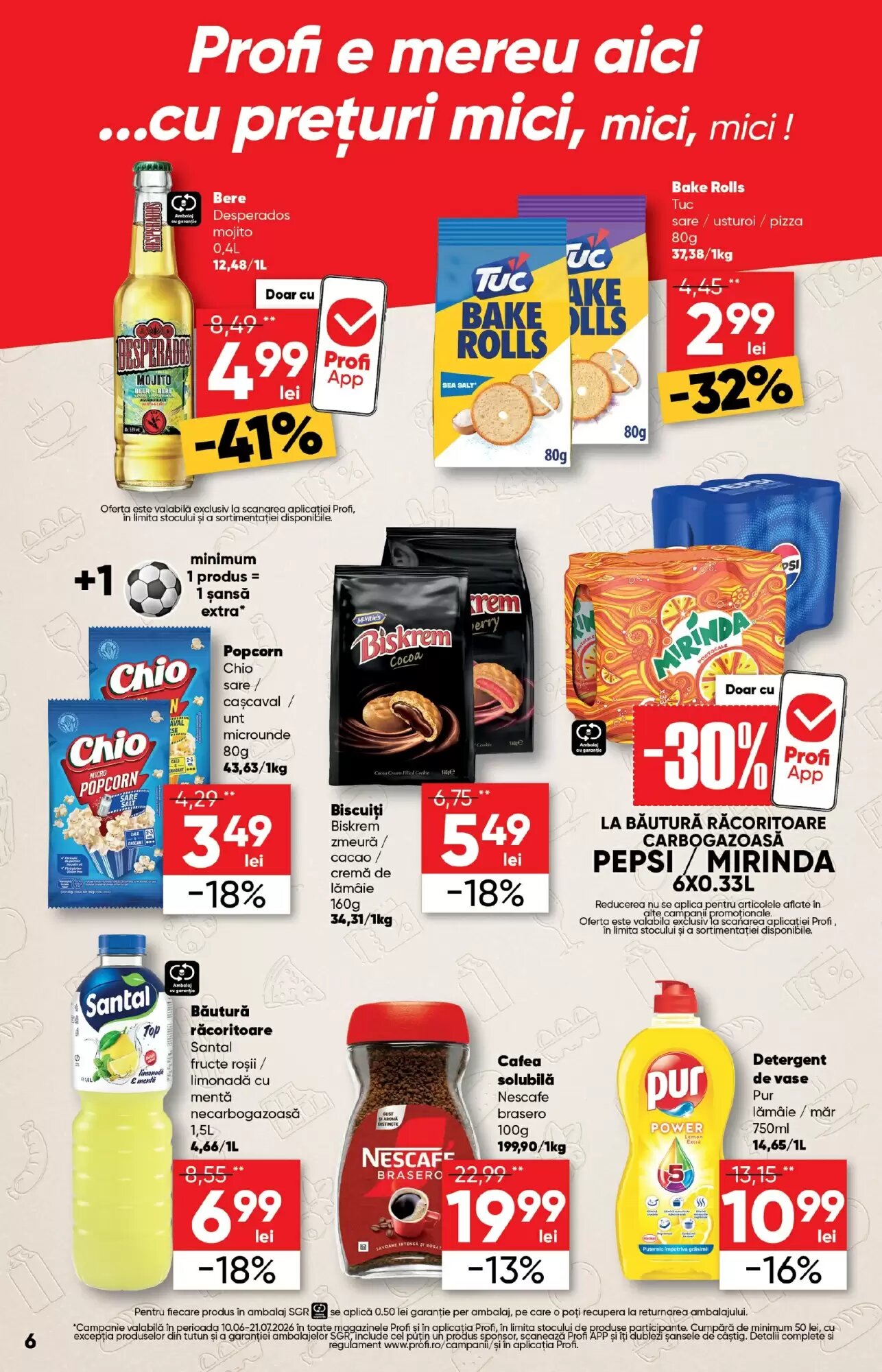 Catalogul cu oferte PROFI valabil de la 10.06.2026 - Pagina 6.