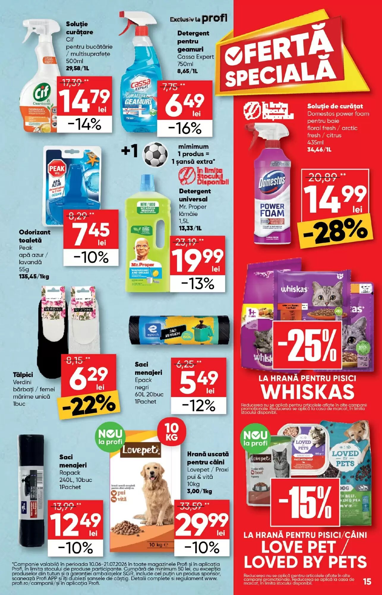 Catalogul cu oferte PROFI valabil de la 10.06.2026 - Pagina 15.