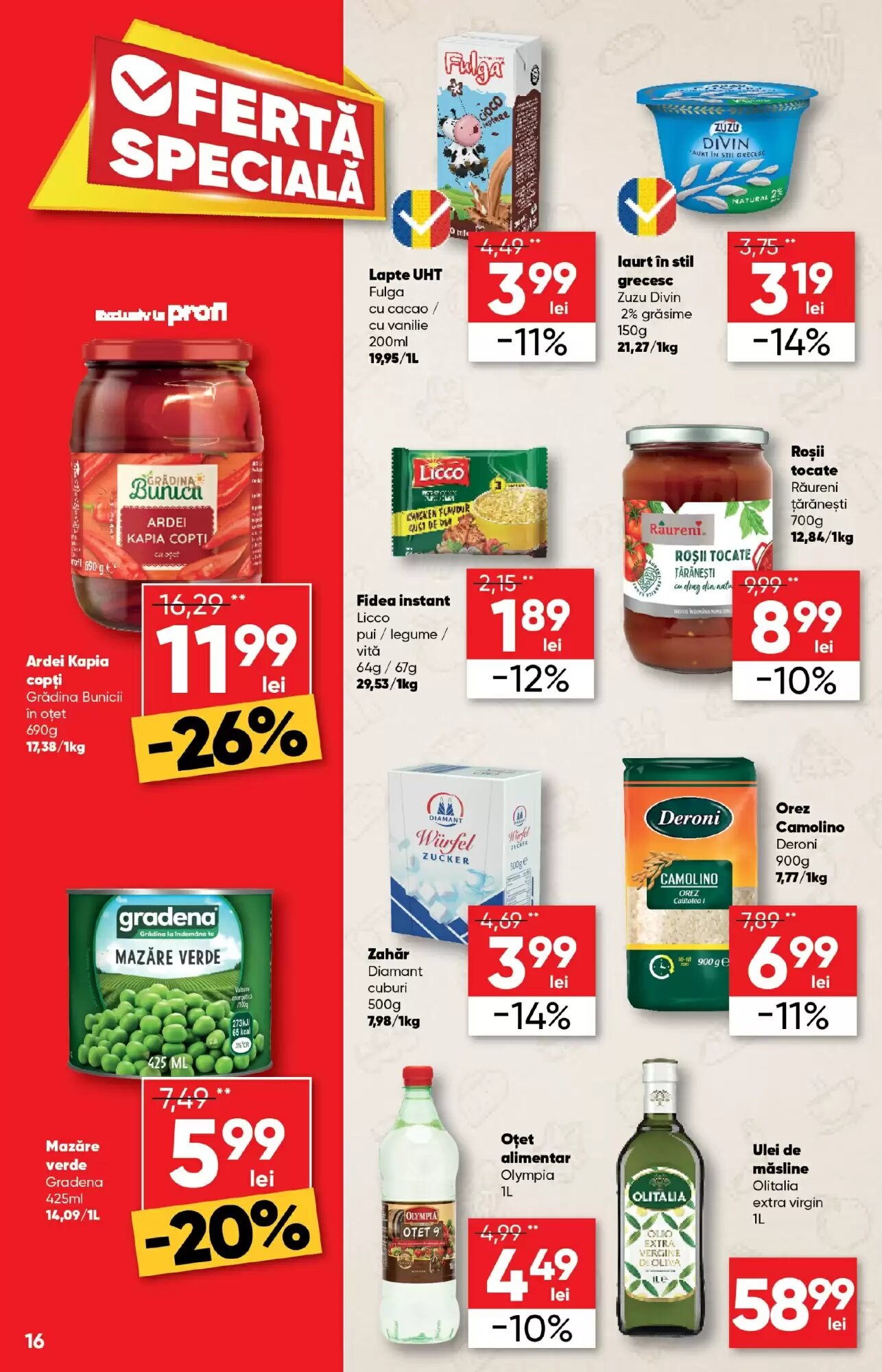 Catalogul cu oferte PROFI valabil de la 10.06.2026 - Pagina 16.