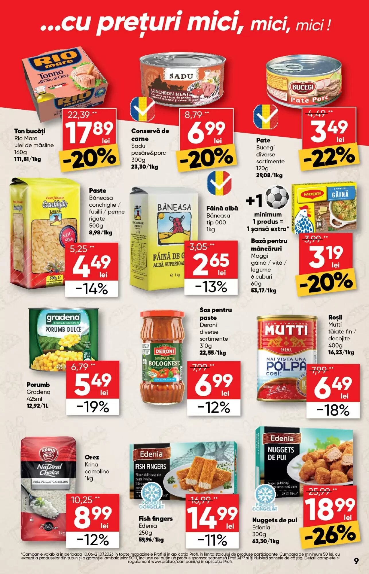 Catalogul cu oferte PROFI valabil de la 10.06.2026 - Pagina 9.