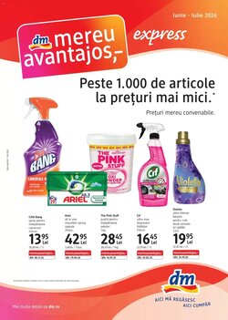 Catalogul cu oferte DM valabil de la 10.06.2026