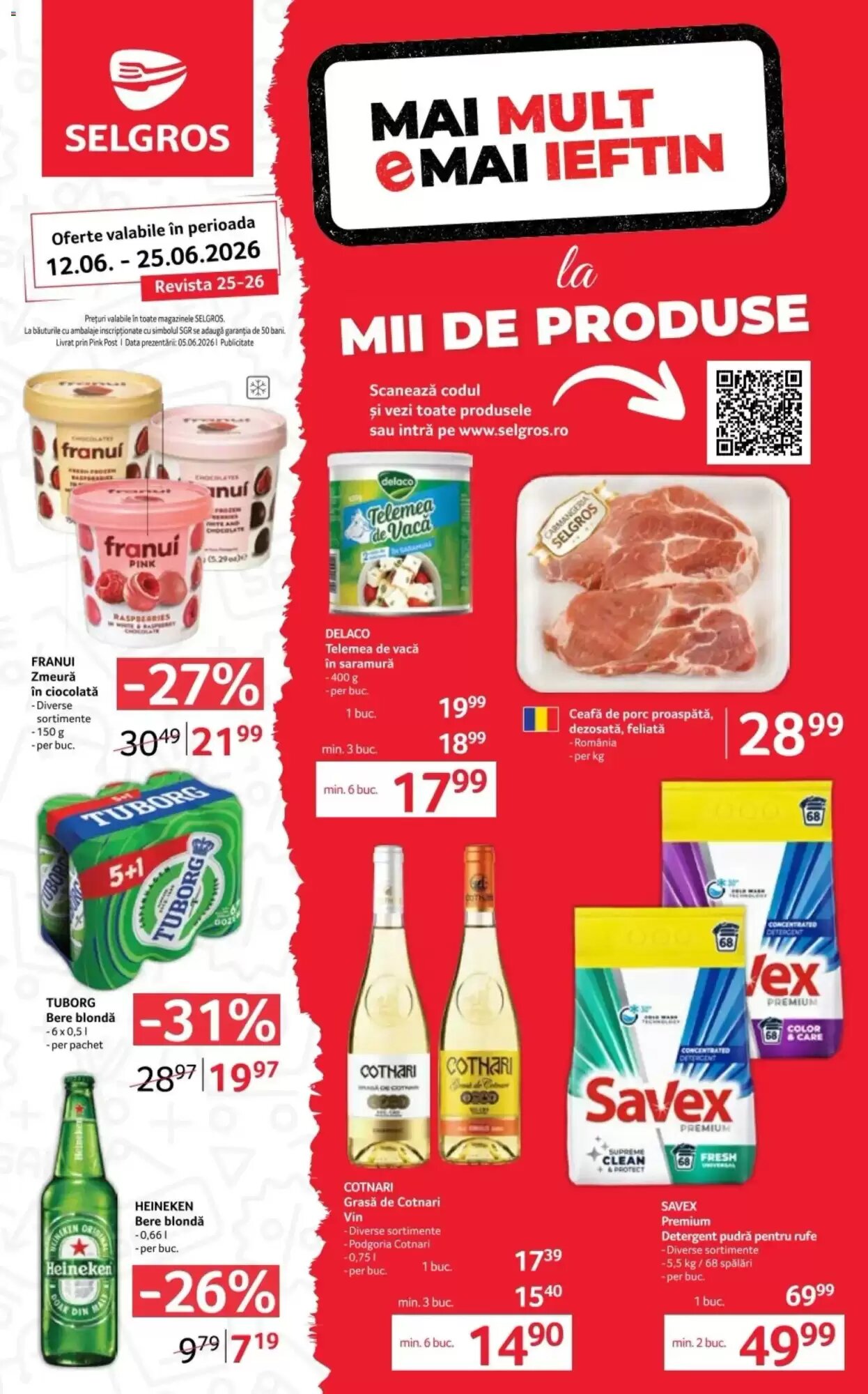 Catalogul cu oferte Selgros valabil de la 11.06.2026 - Pagina 1.