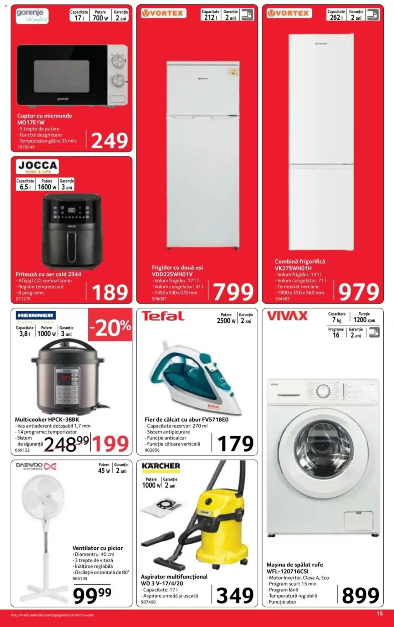Catalogul cu oferte Selgros valabil de la 11.06.2026 - Pagina 15.