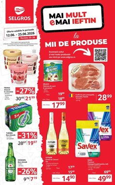 Catalogul cu oferte Selgros valabil de la 11.06.2026