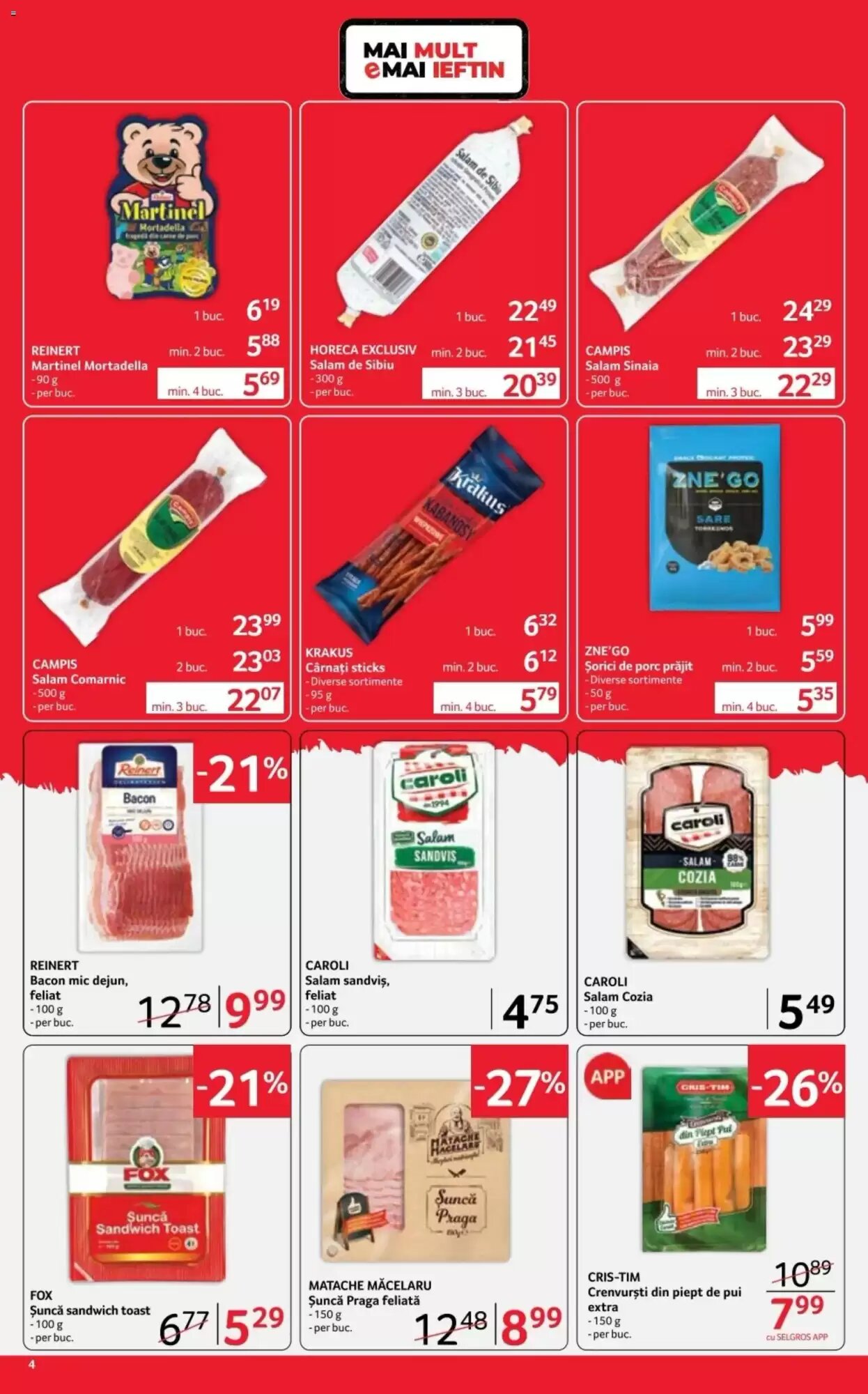 Catalogul cu oferte Selgros valabil de la 11.06.2026 - Pagina 4.