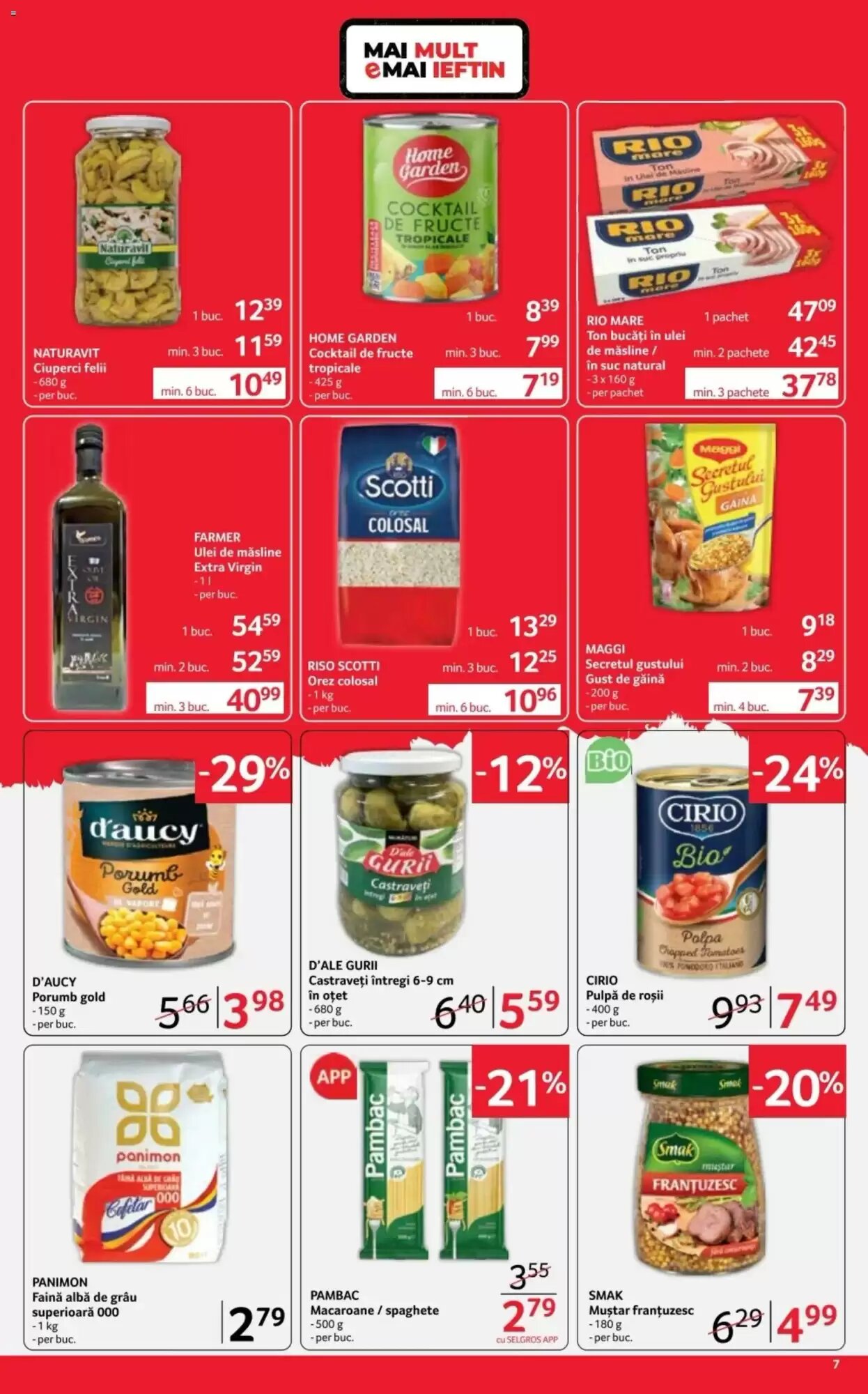 Catalogul cu oferte Selgros valabil de la 11.06.2026 - Pagina 7.