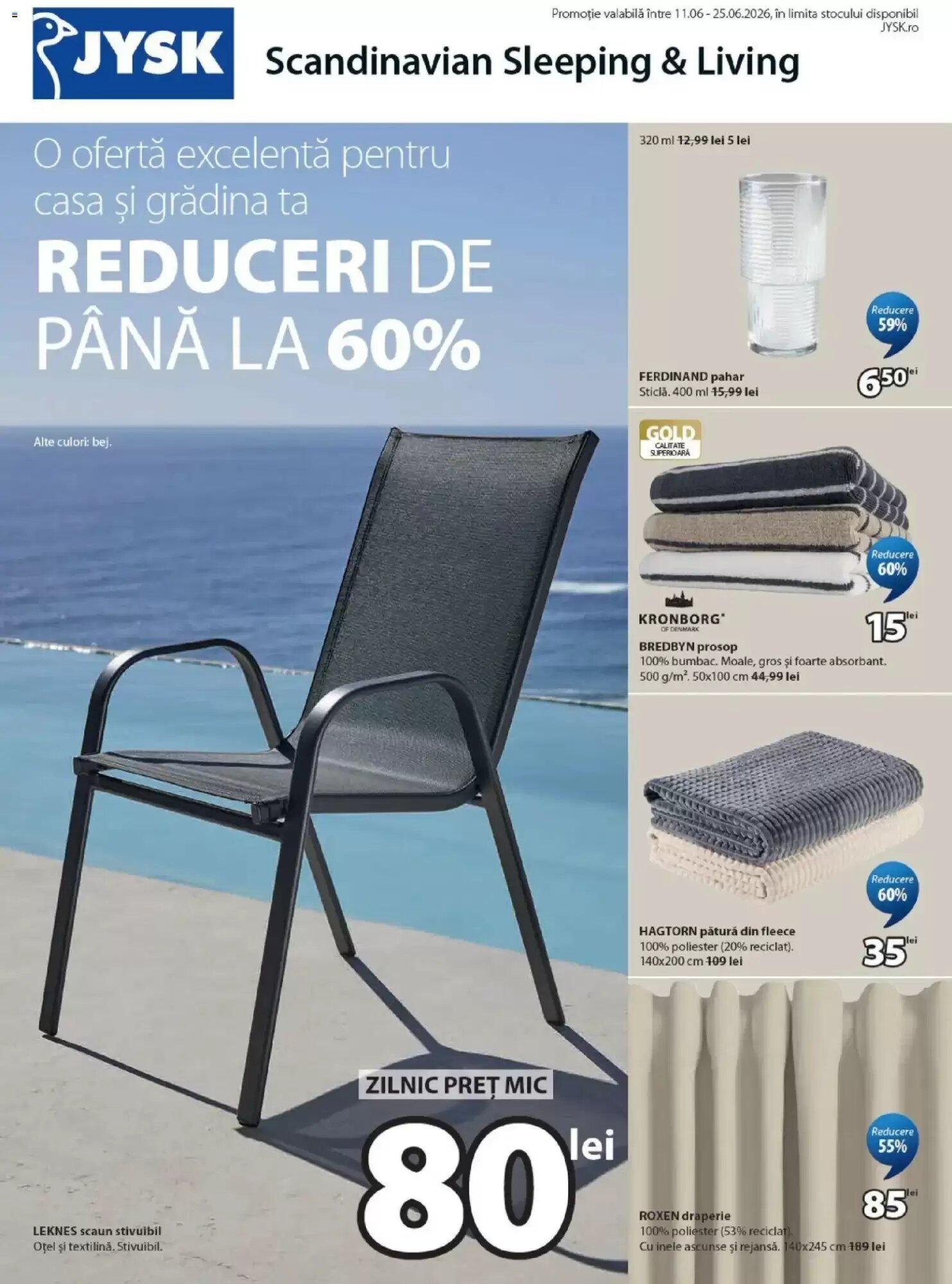 Catalogul cu oferte JYSK valabil de la 11.06.2026 - Pagina 1.