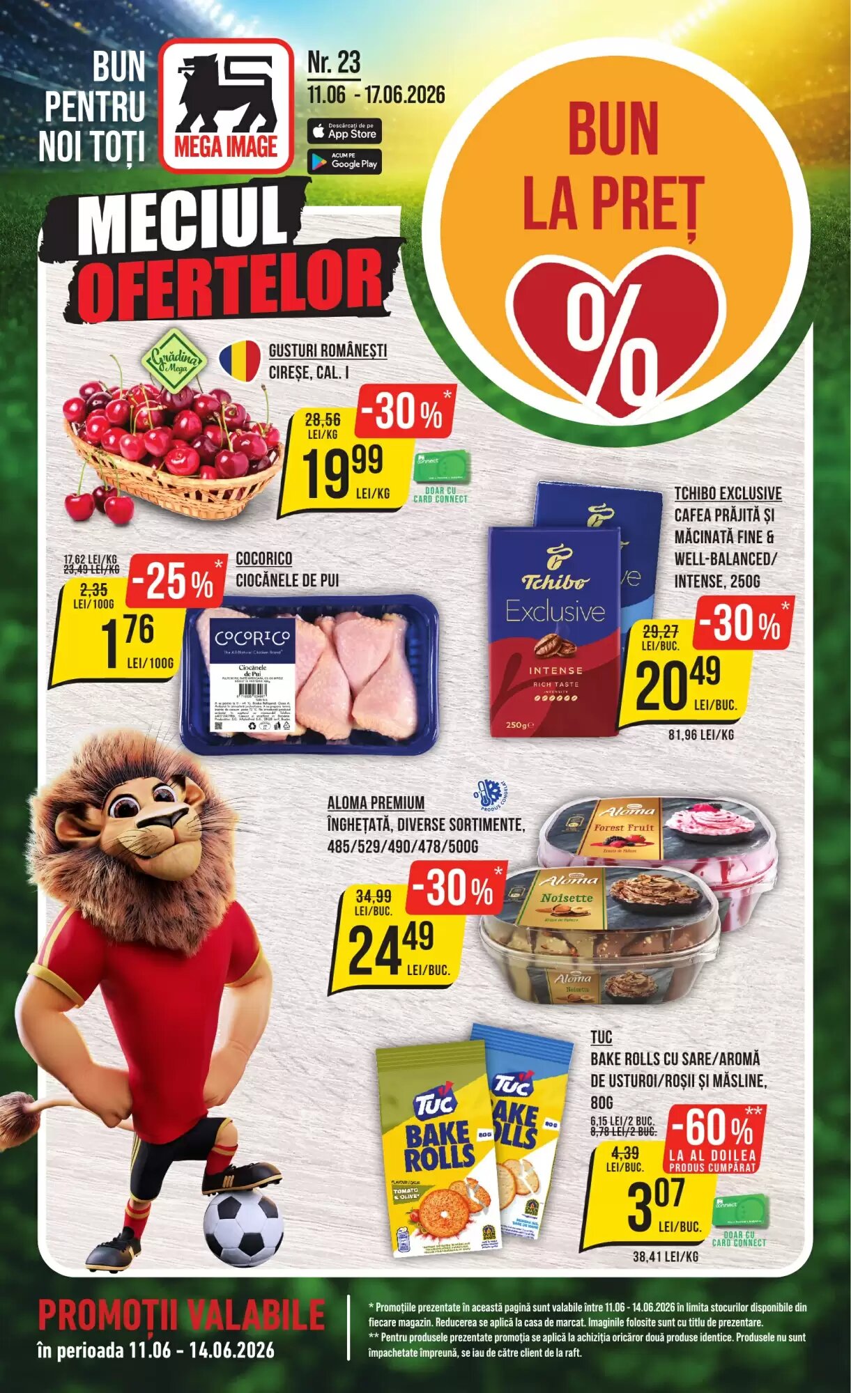 Catalogul cu oferte Mega Image valabil de la 11.06.2026 - Pagina 1.