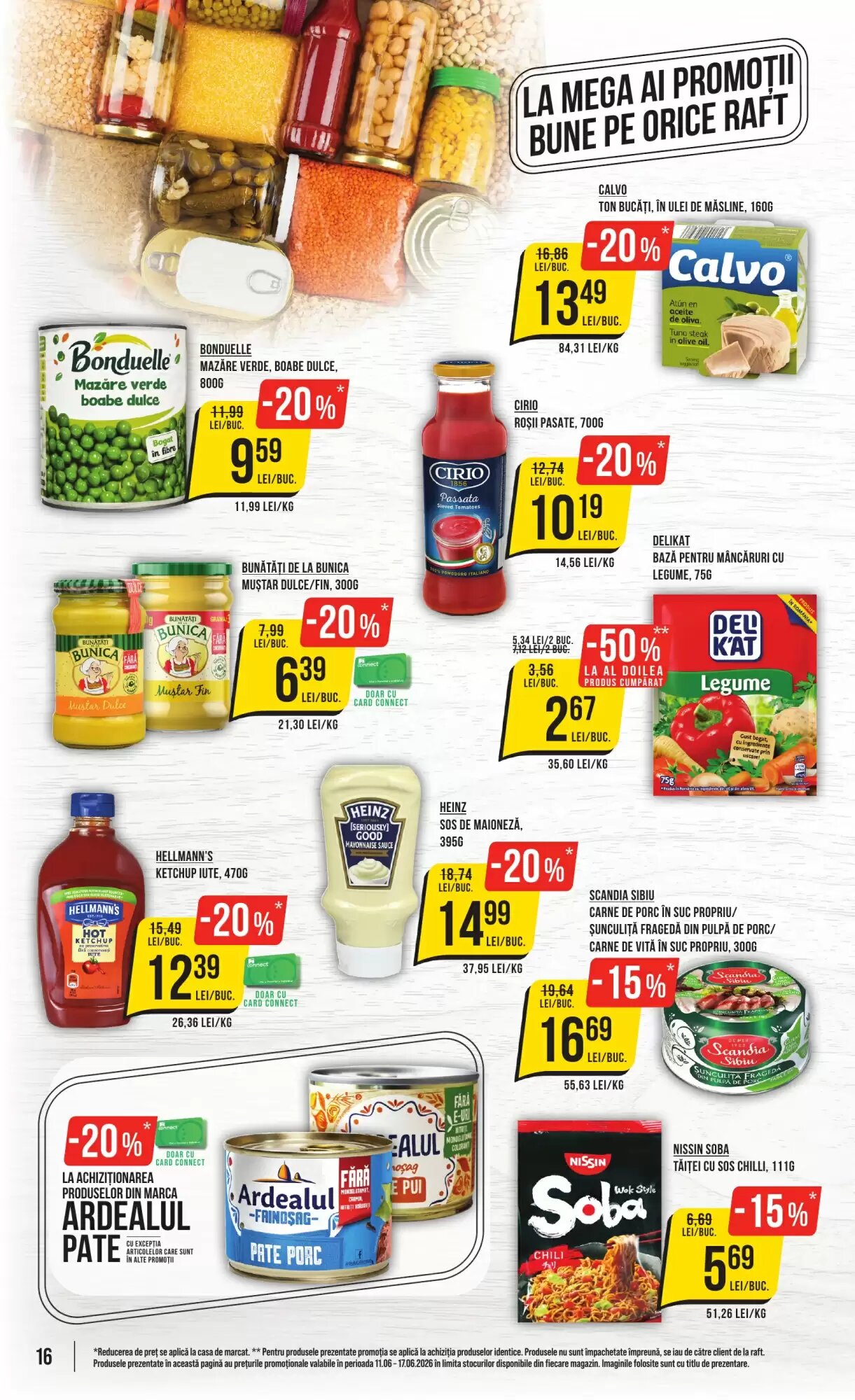 Catalogul cu oferte Mega Image valabil de la 11.06.2026 - Pagina 16.
