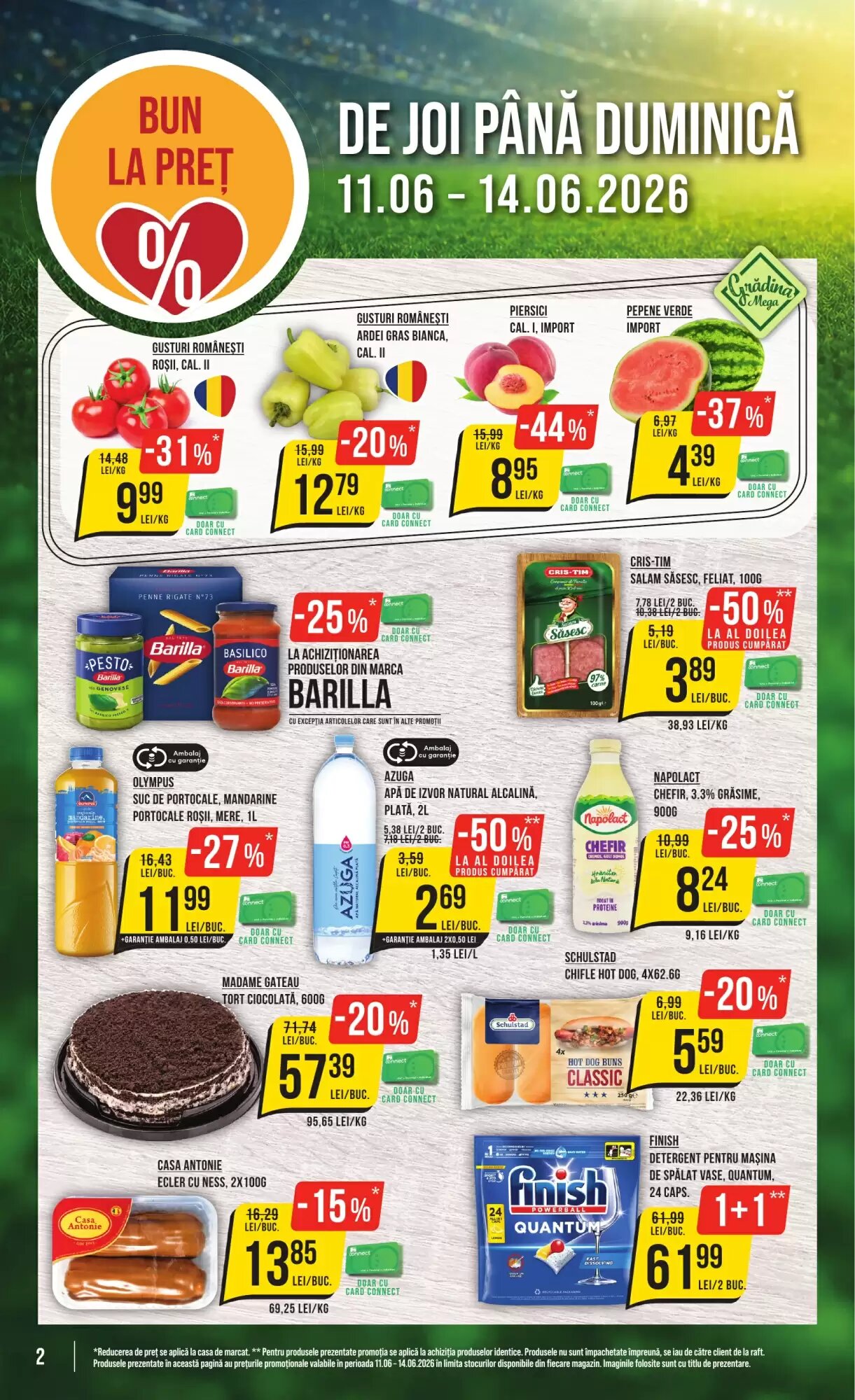 Catalogul cu oferte Mega Image valabil de la 11.06.2026 - Pagina 2.