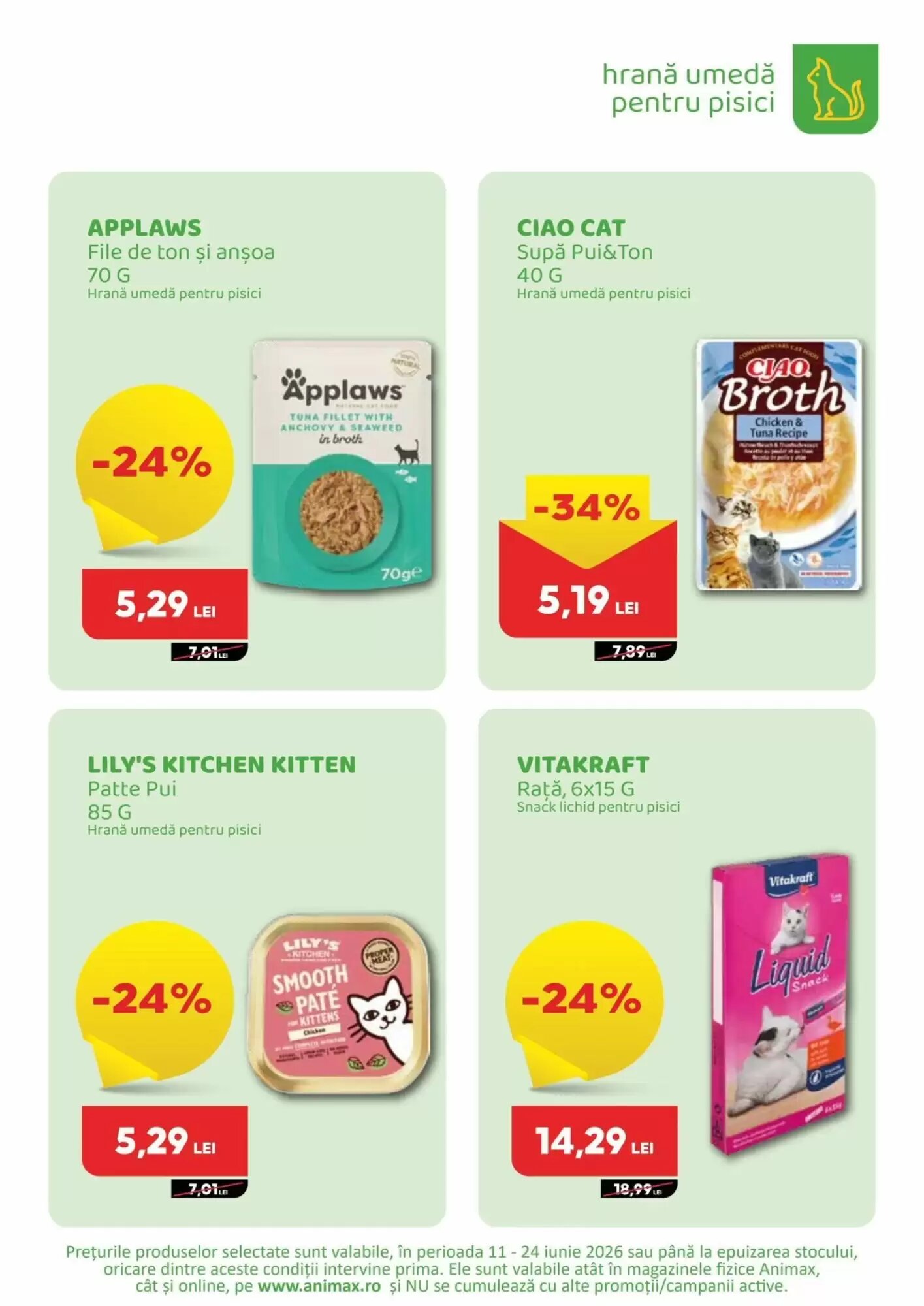 Catalogul cu oferte Animax valabil de la 11.06.2026 - Pagina 27.