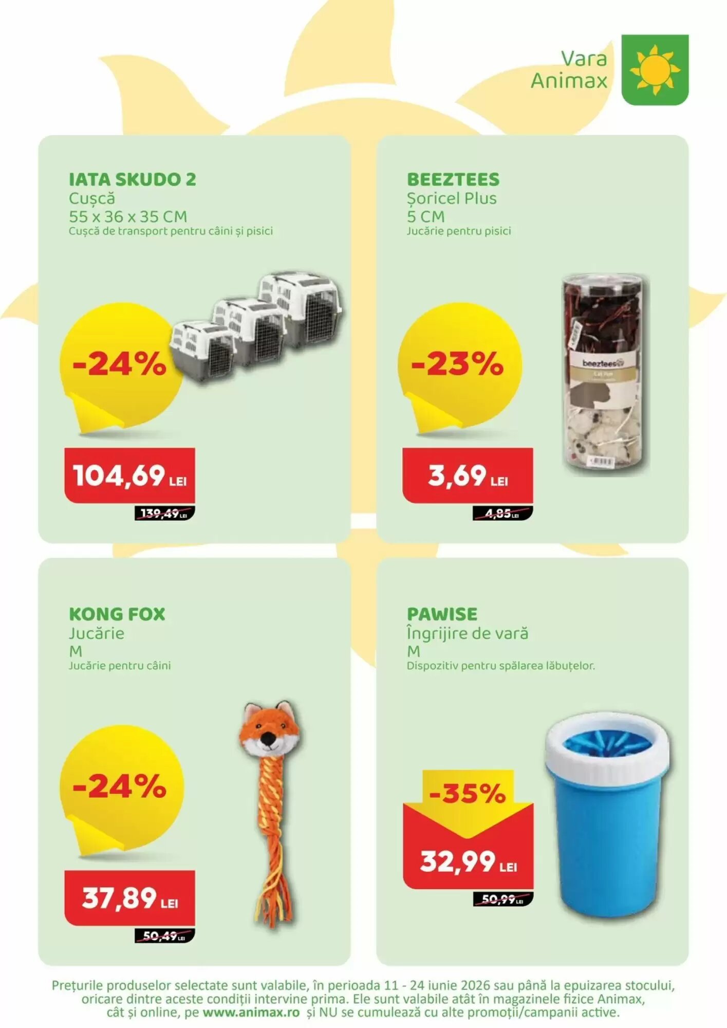 Catalogul cu oferte Animax valabil de la 11.06.2026 - Pagina 33.
