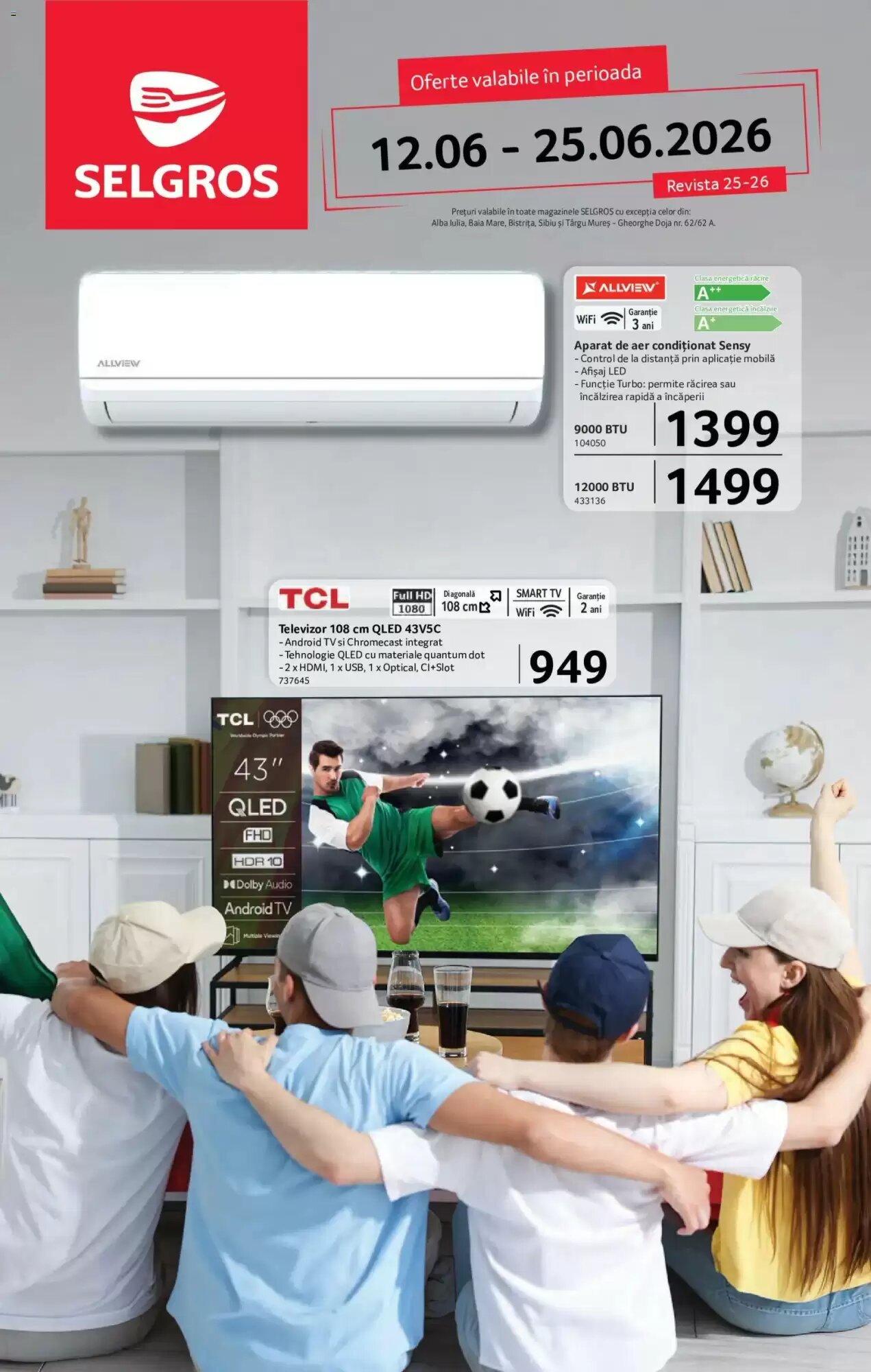 Catalogul cu oferte Selgros valabil de la 12.06.2026 - Pagina 1.