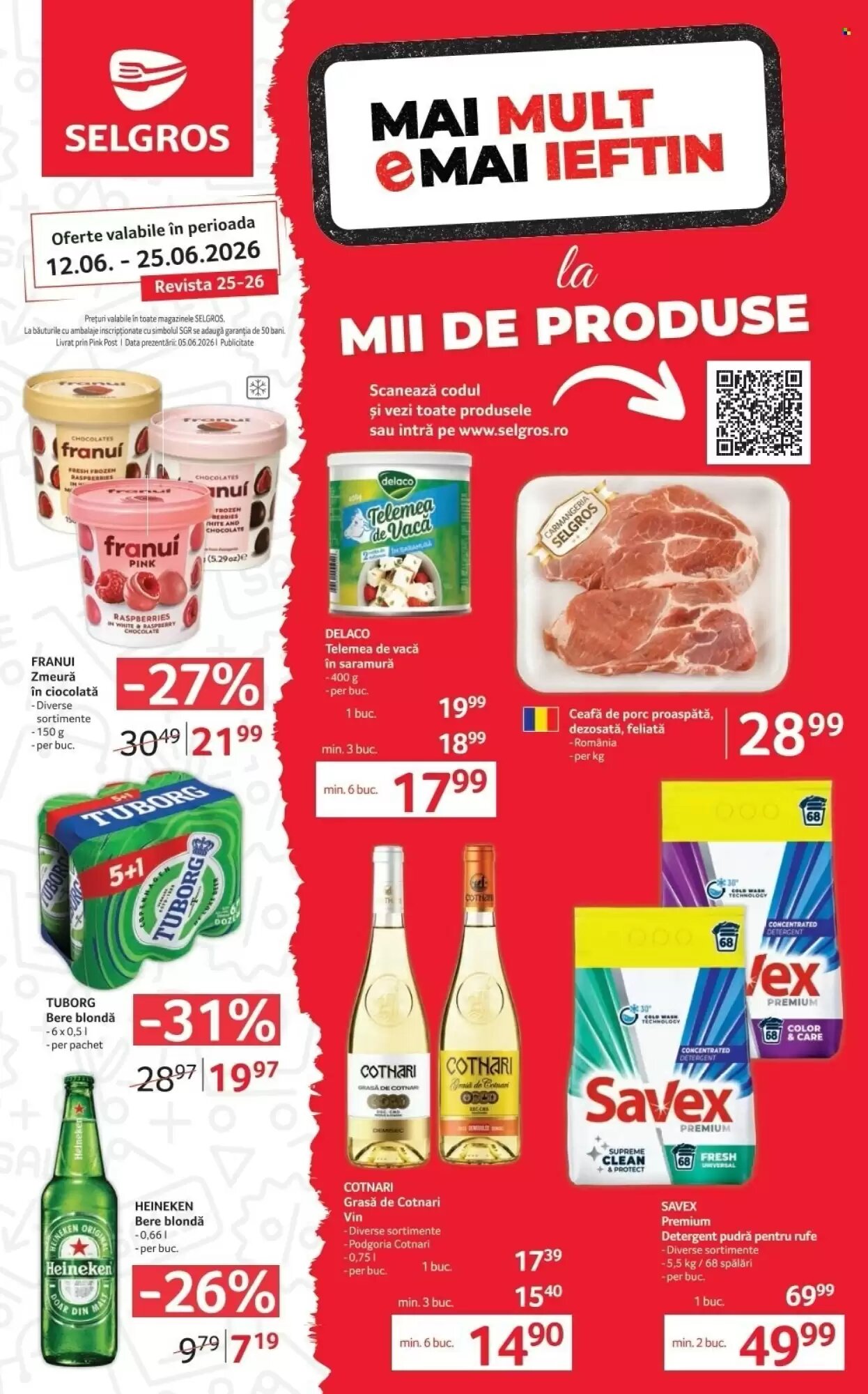 Catalogul cu oferte Selgros valabil de la 12.06.2026 - Pagina 1.