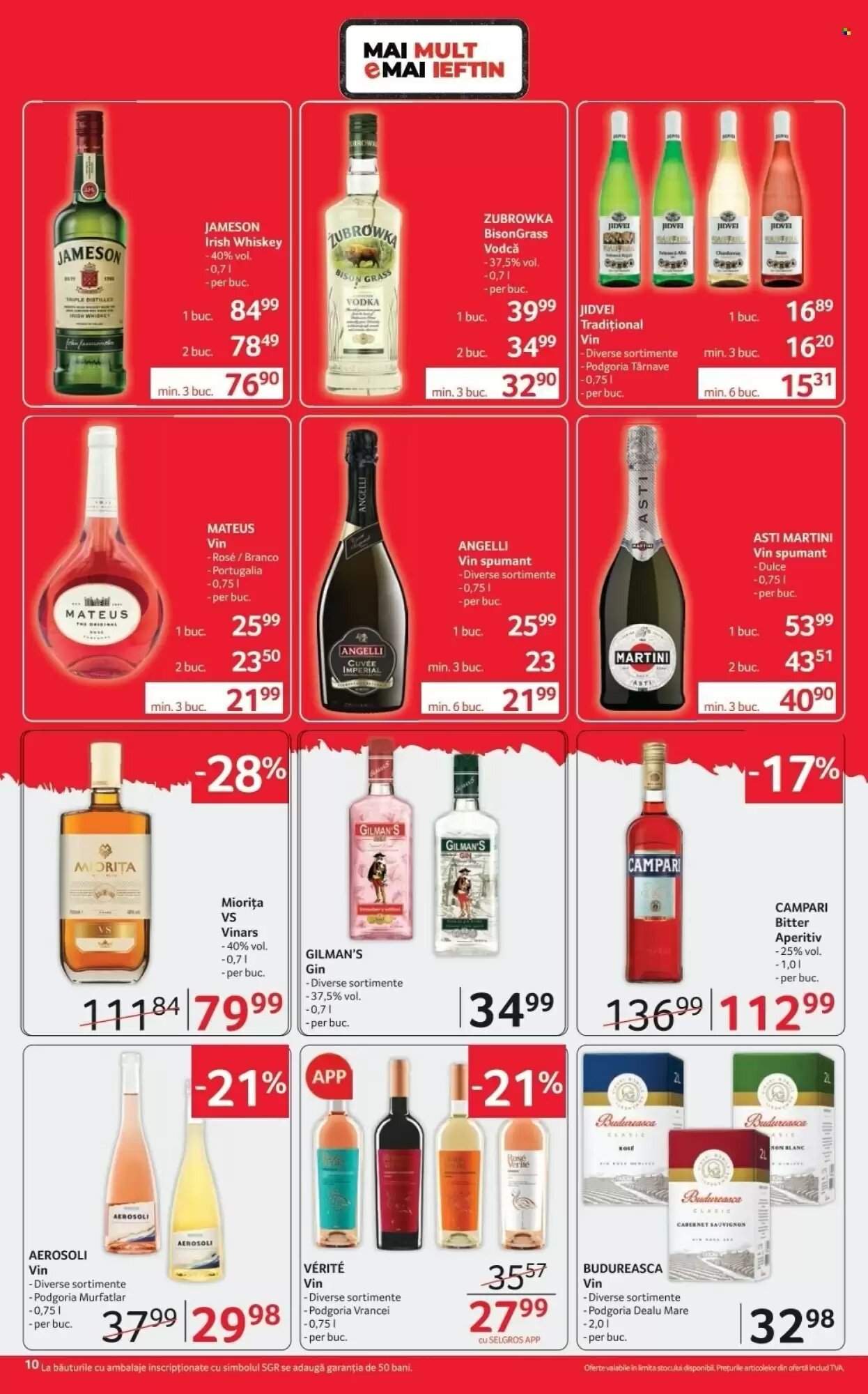 Catalogul cu oferte Selgros valabil de la 12.06.2026 - Pagina 10.