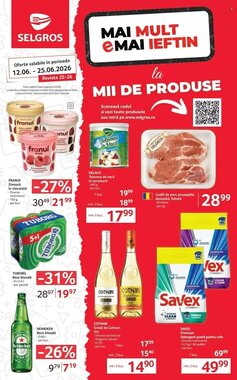 Catalogul cu oferte Selgros valabil de la 12.06.2026