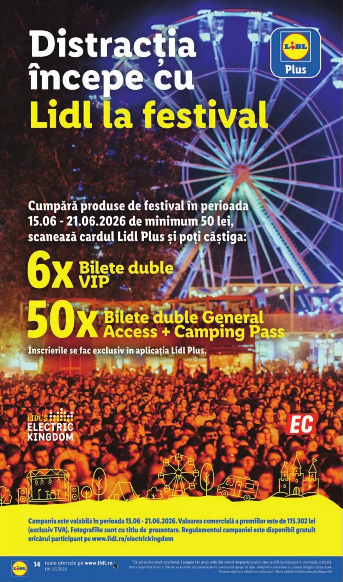 Catalogul cu oferte Lidl valabil de la 15.06.2026 - Pagina 14.