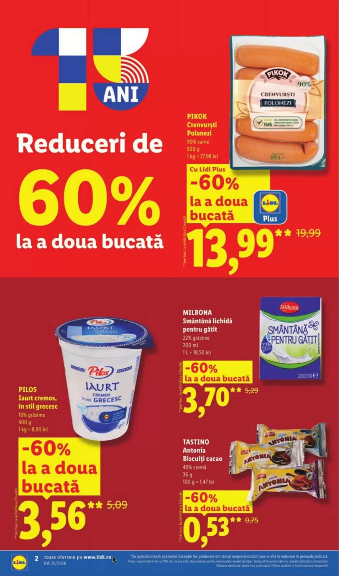 Catalogul cu oferte Lidl valabil de la 15.06.2026 - Pagina 2.