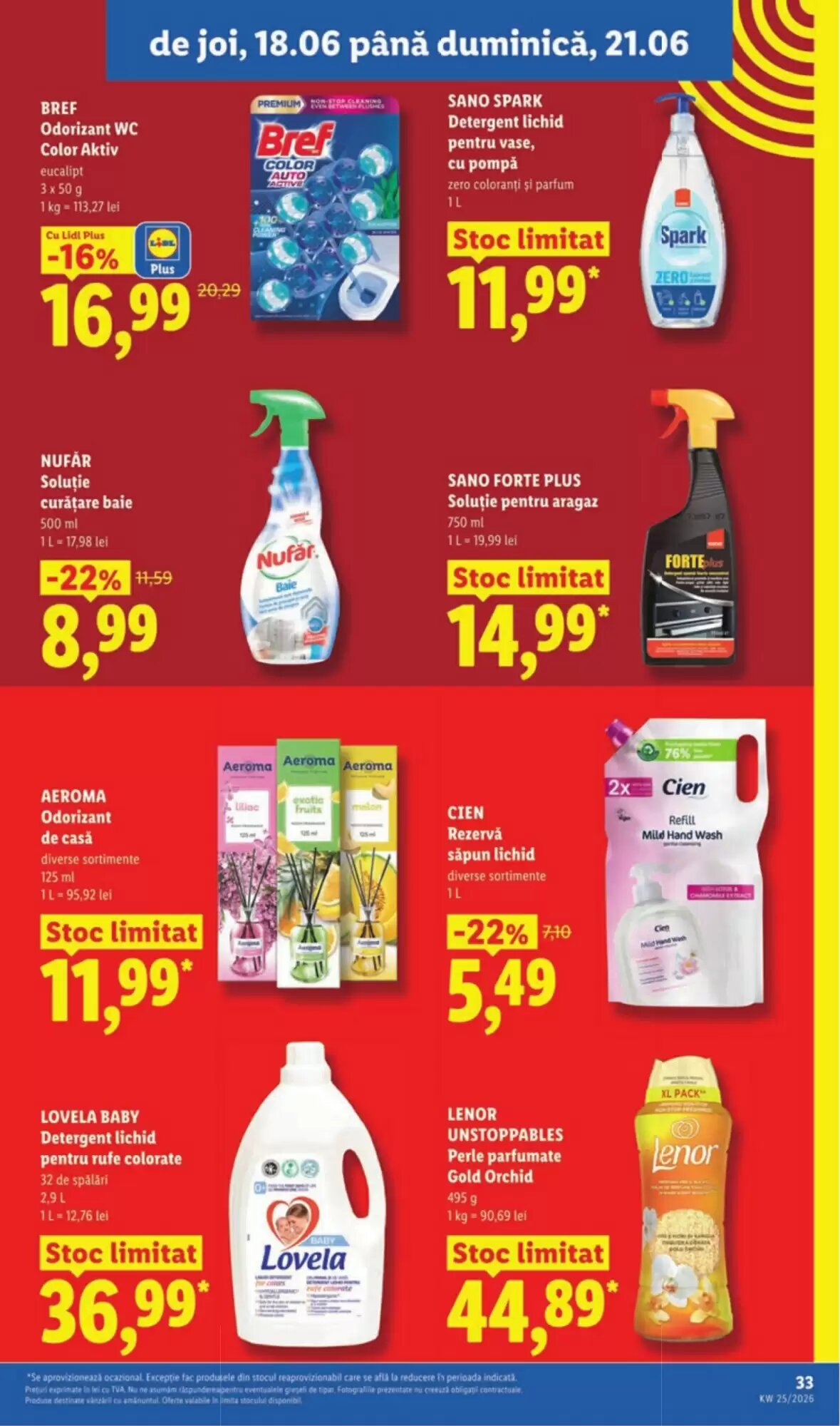 Catalogul cu oferte Lidl valabil de la 15.06.2026 - Pagina 33.