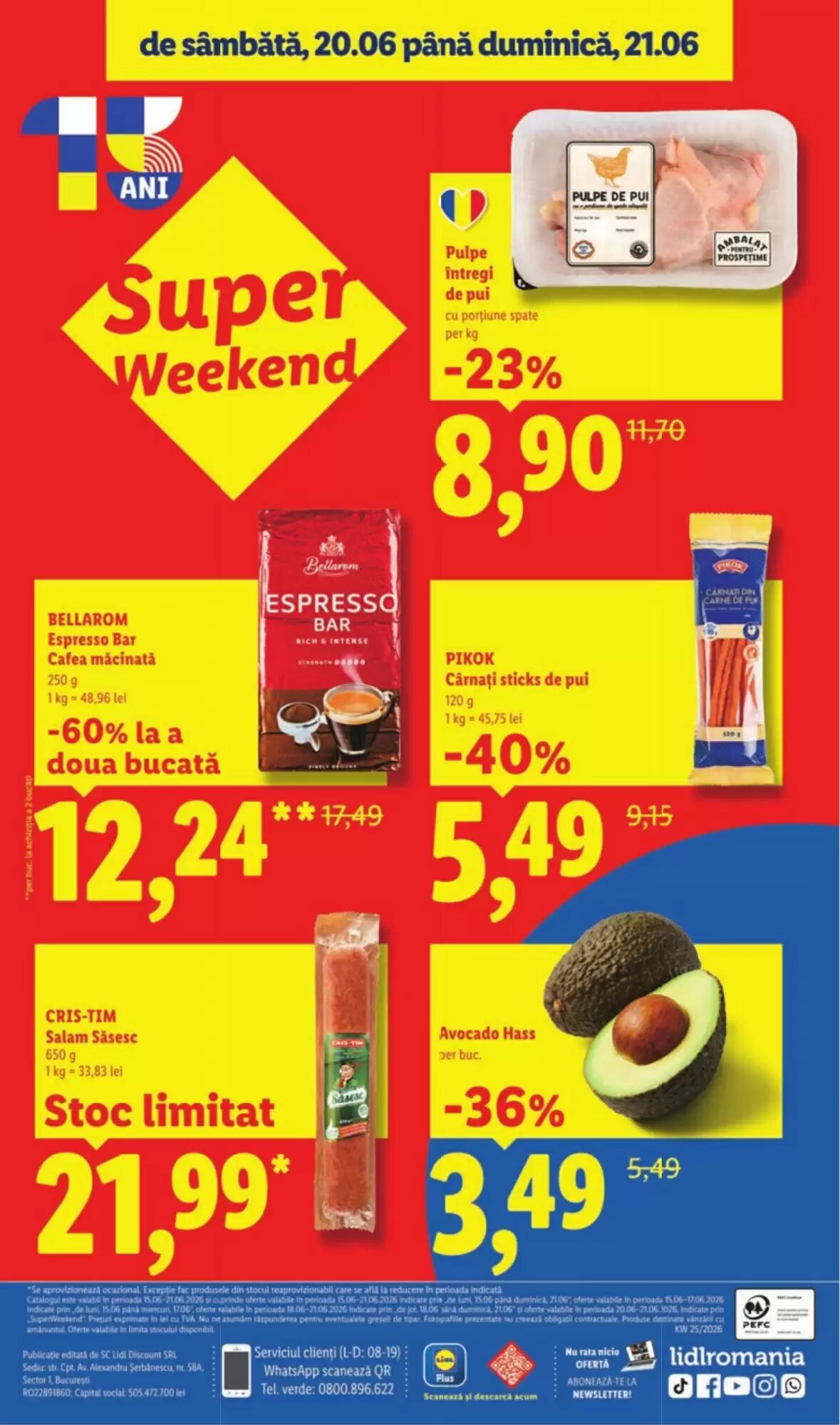 Catalogul cu oferte Lidl valabil de la 15.06.2026 - Pagina 40.