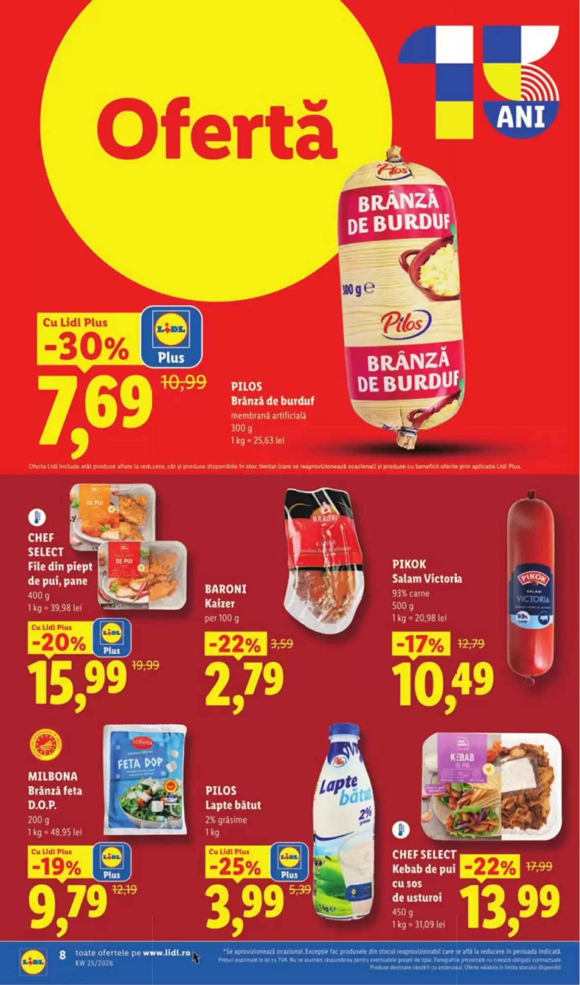 Catalogul cu oferte Lidl valabil de la 15.06.2026 - Pagina 8.