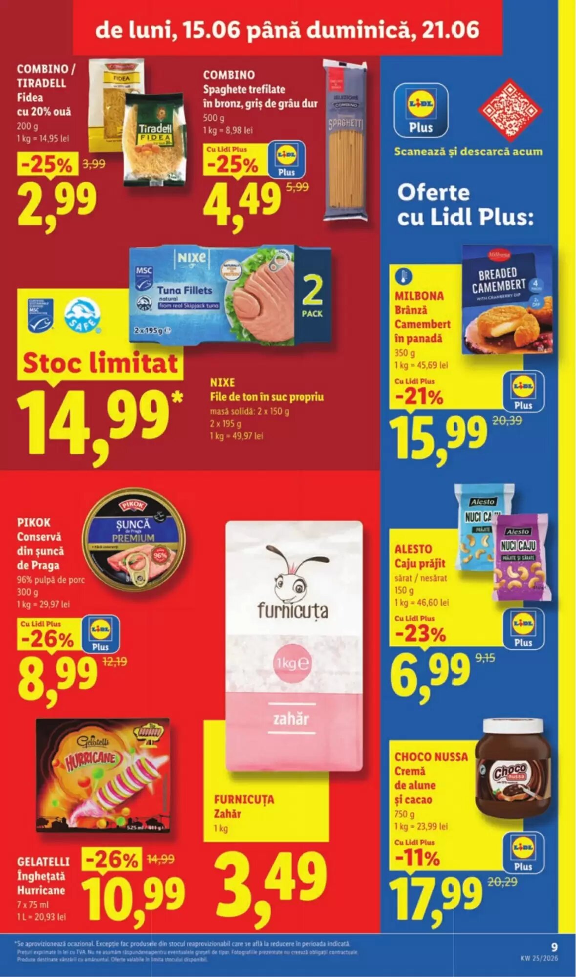 Catalogul cu oferte Lidl valabil de la 15.06.2026 - Pagina 9.