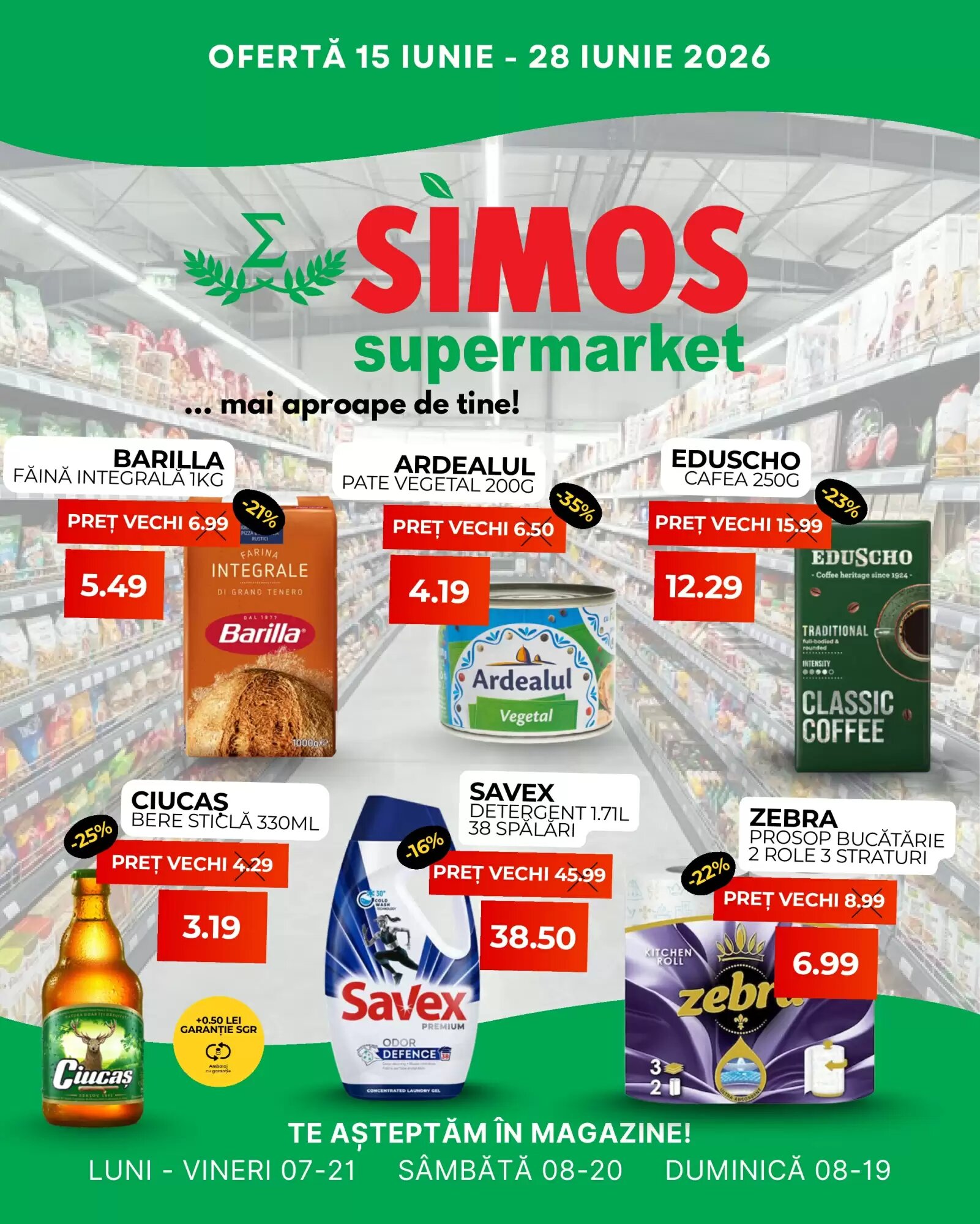 Catalogul cu oferte Simos valabil de la 15.06.2026 - Pagina 1.