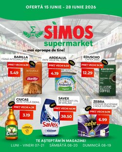 Catalogul cu oferte Simos valabil de la 15.06.2026